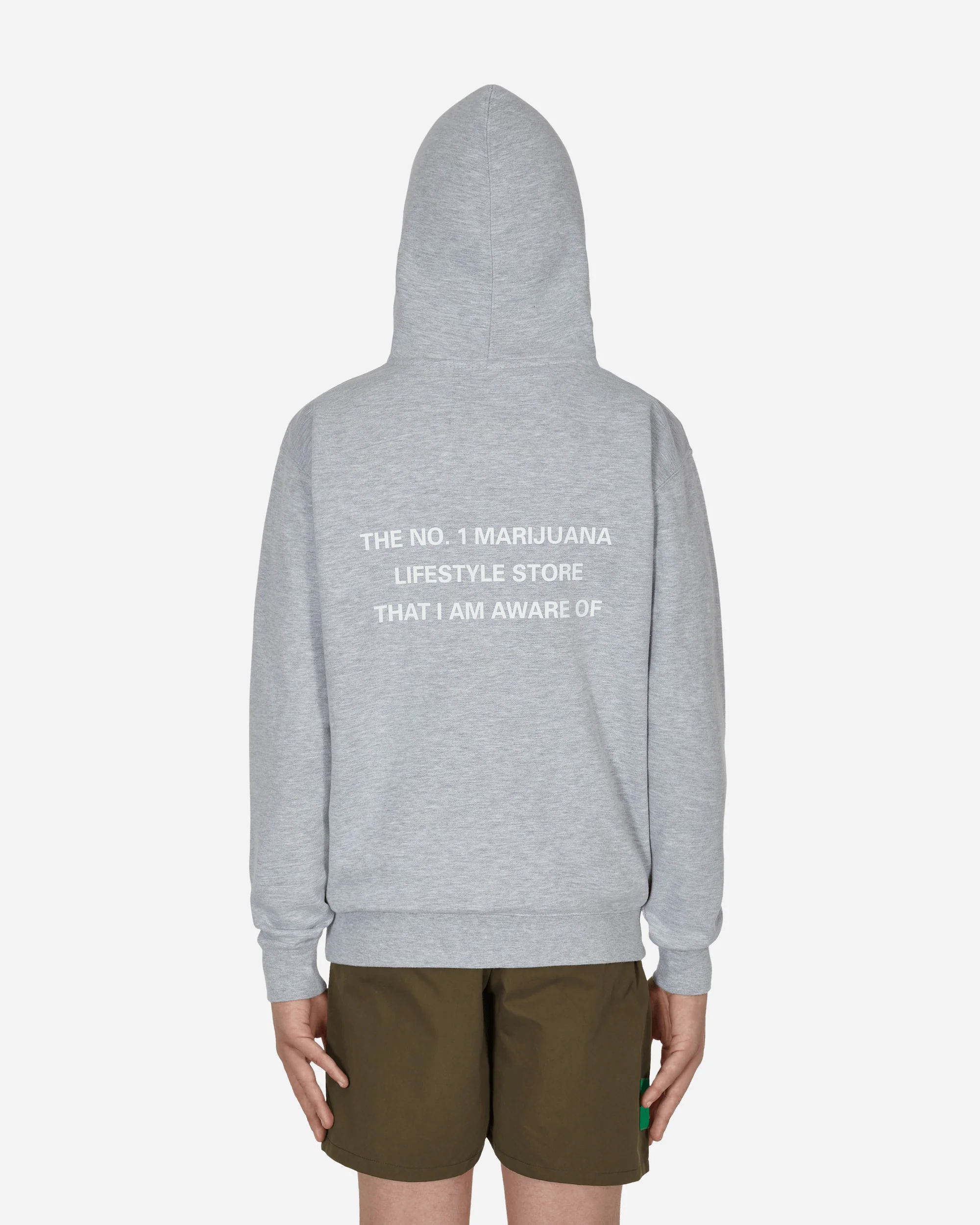 N°1 Hooded Sweatshirt Grey - Image 3