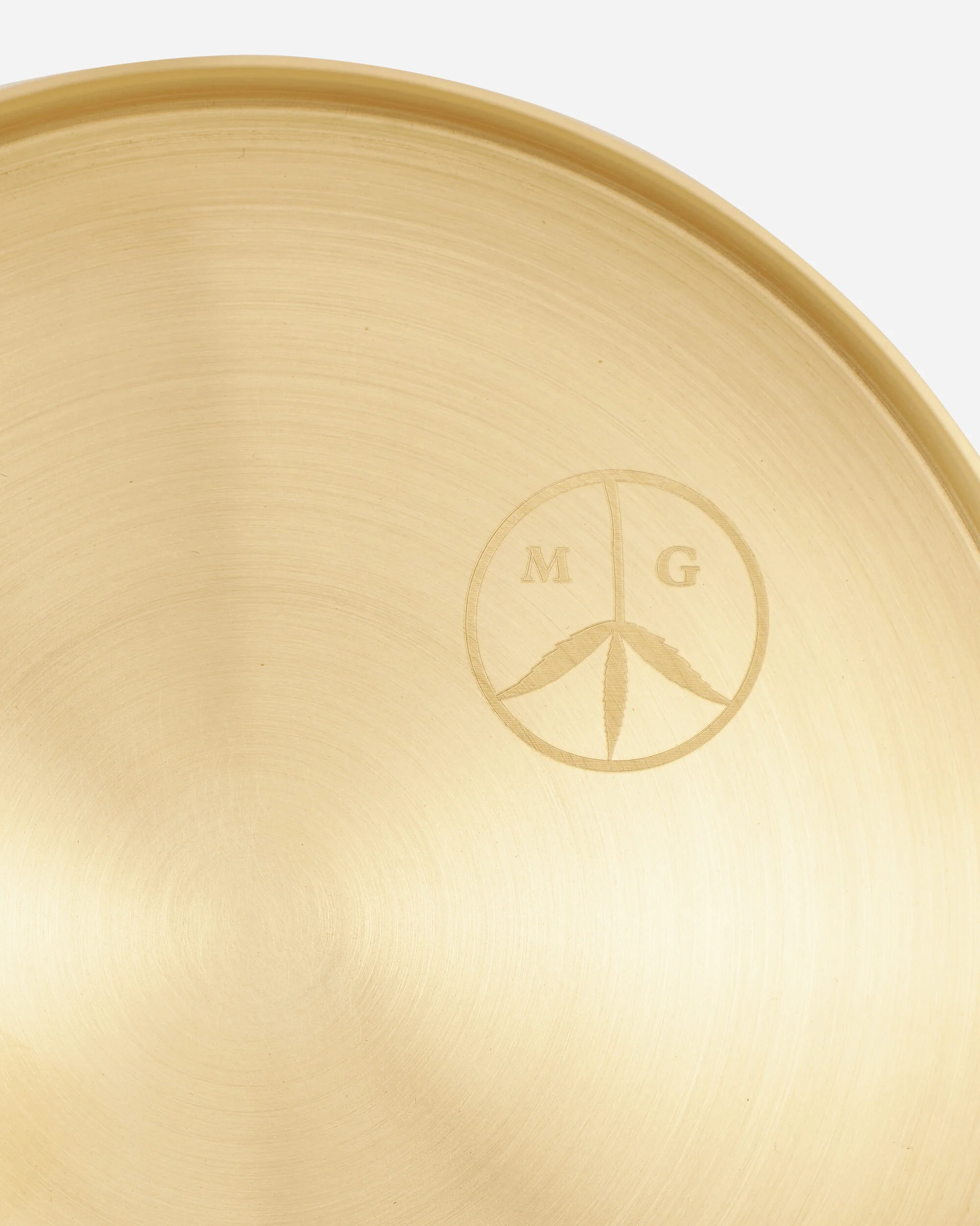 Circle Tray Brass - Image 5