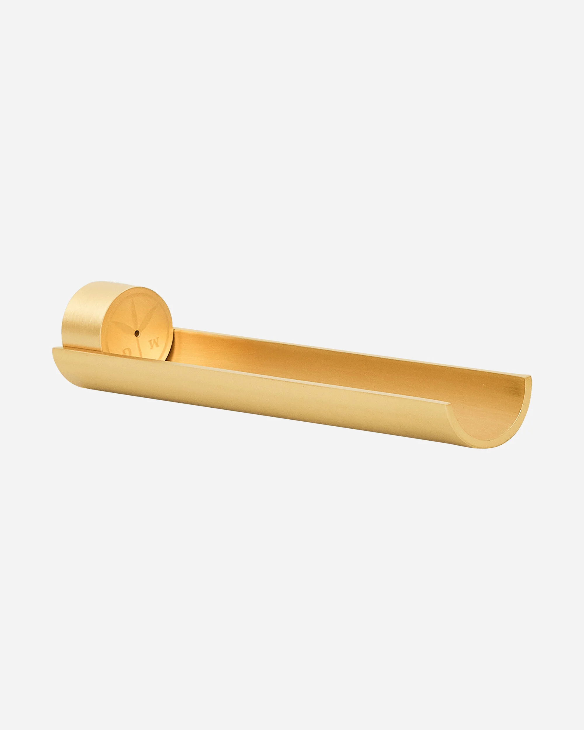 Half Pipe W/ Cylinder Burner Brass - Image 3