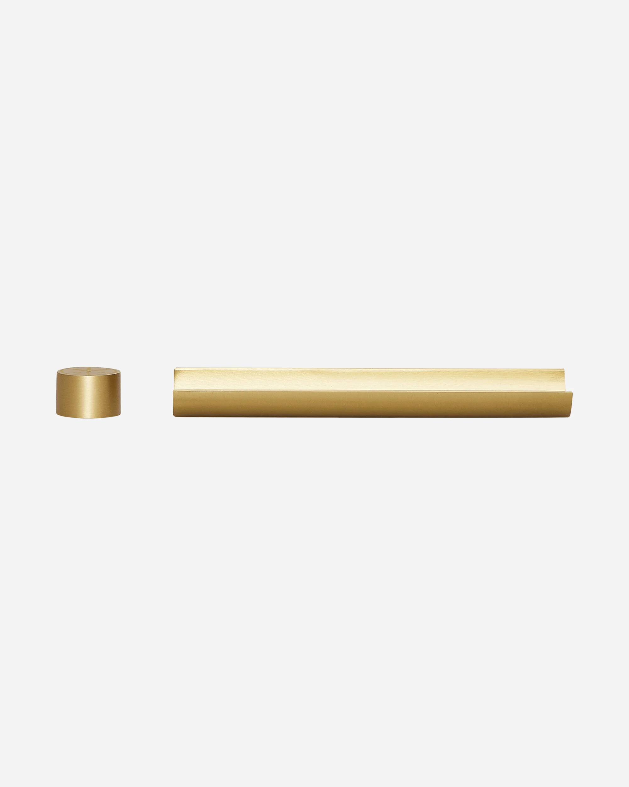 Half Pipe W/ Cylinder Burner Brass - Image 4
