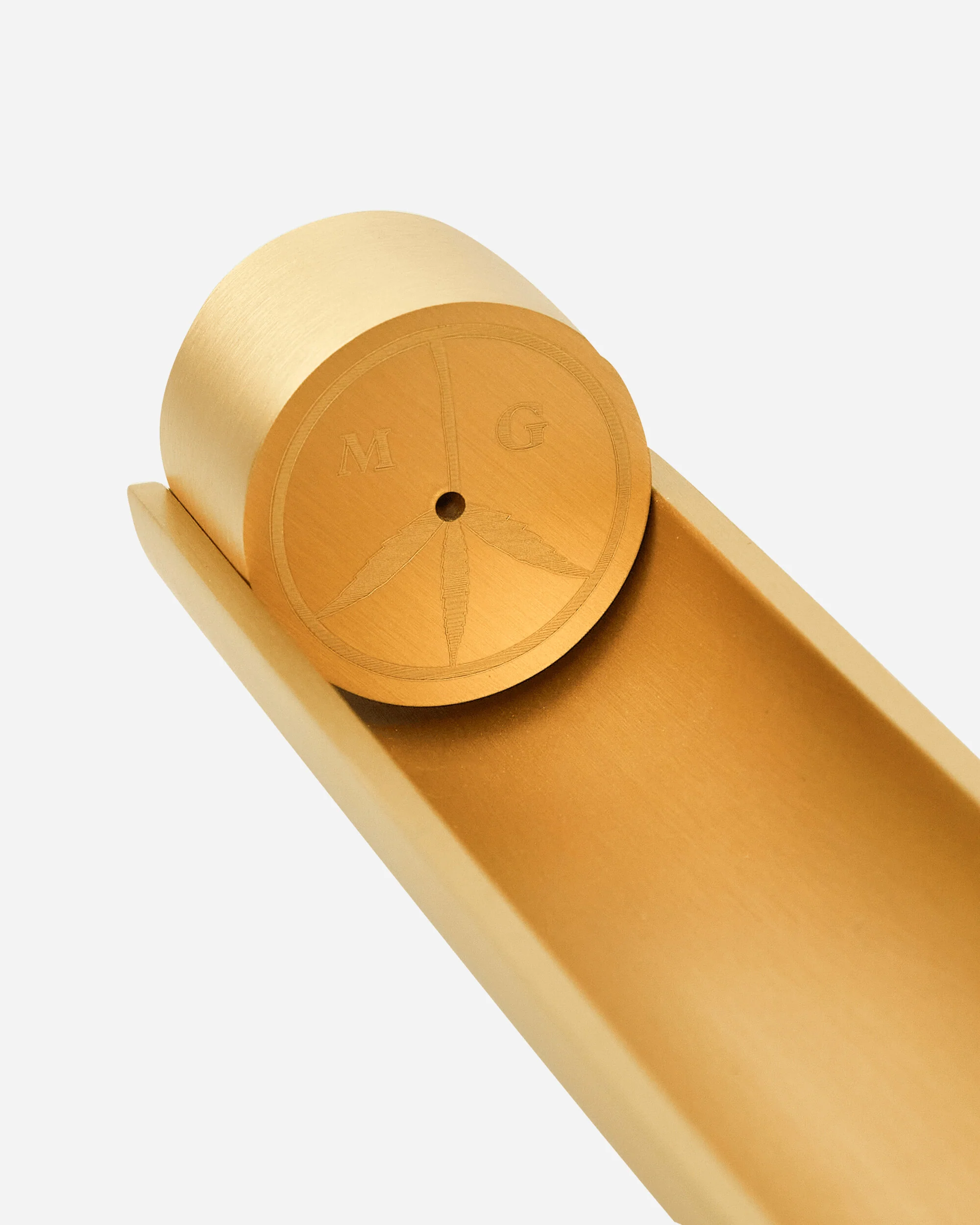 Half Pipe W/ Cylinder Burner Brass - Image 6