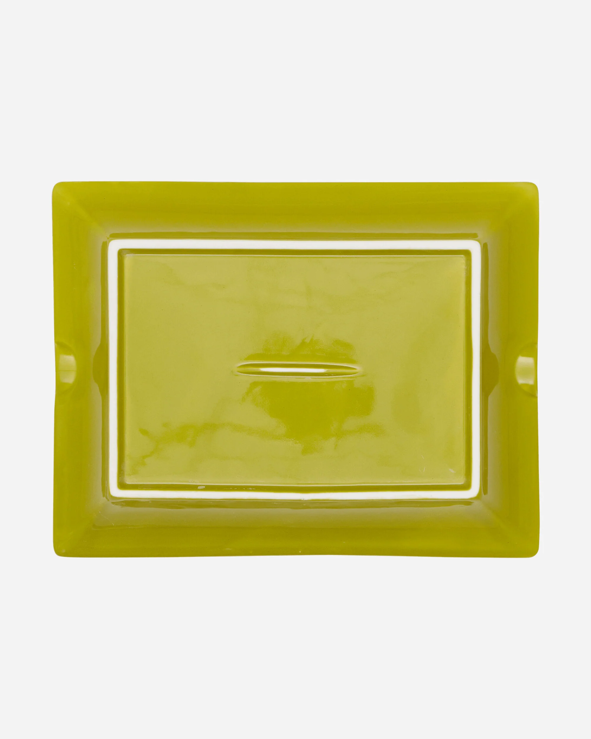 Ceramic Logo Ashtray Green - Image 4