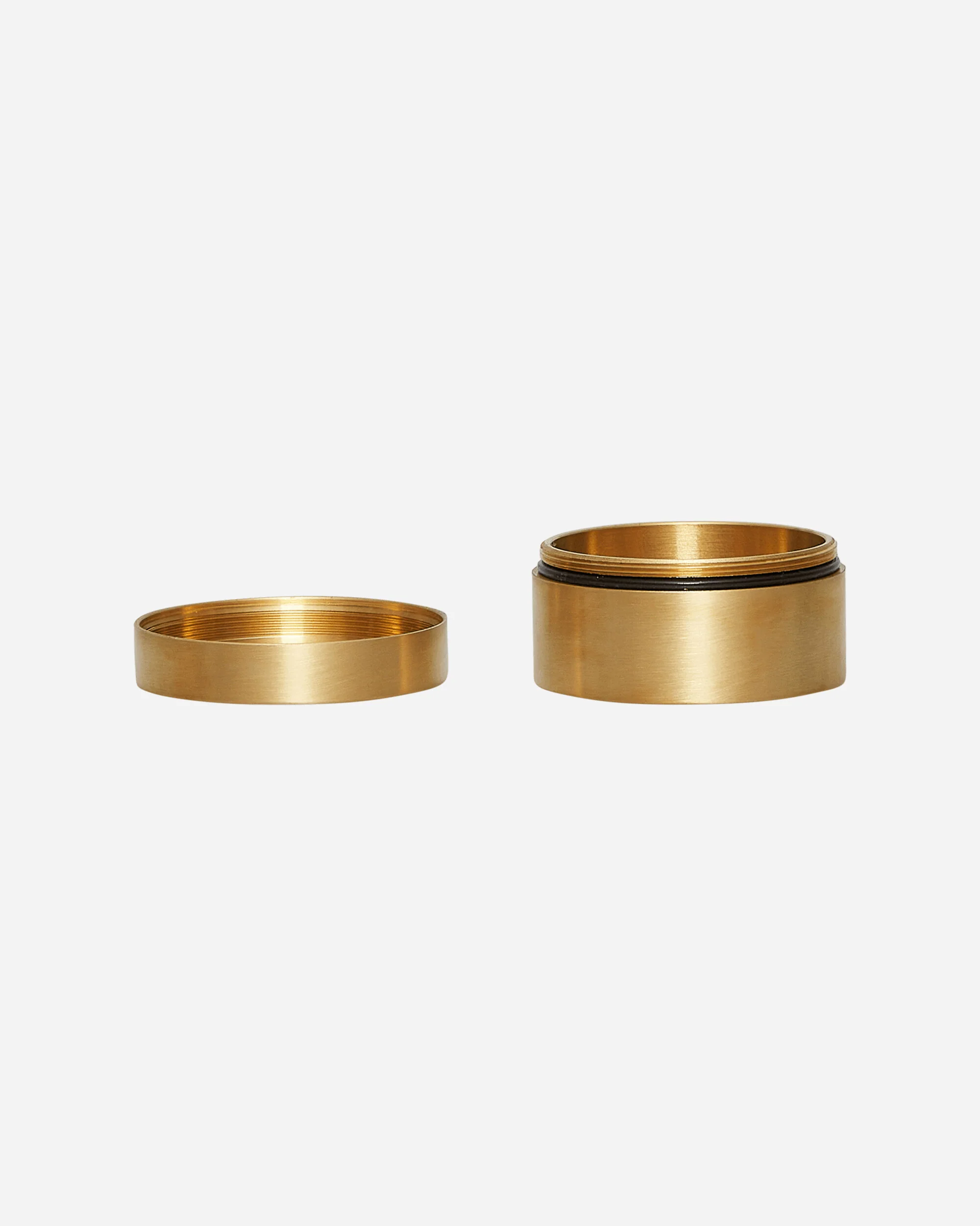 Peace Logo Container Brass - Image 3