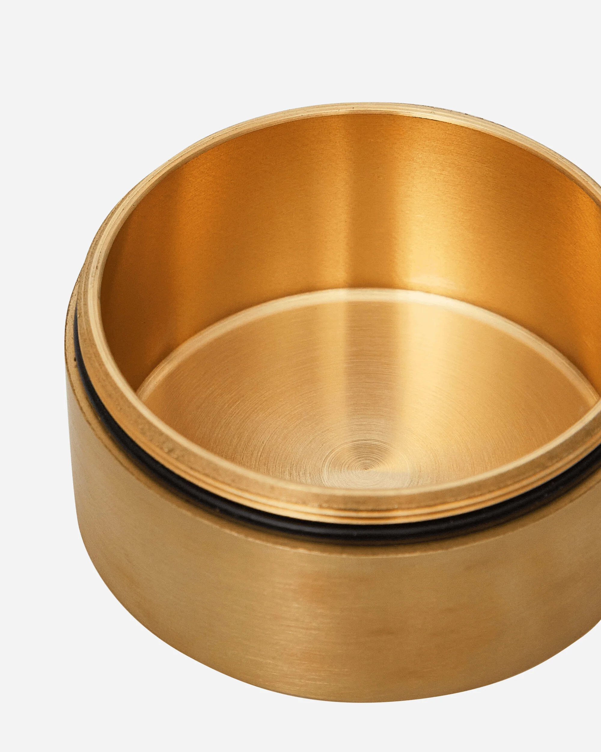 Peace Logo Container Brass - Image 5