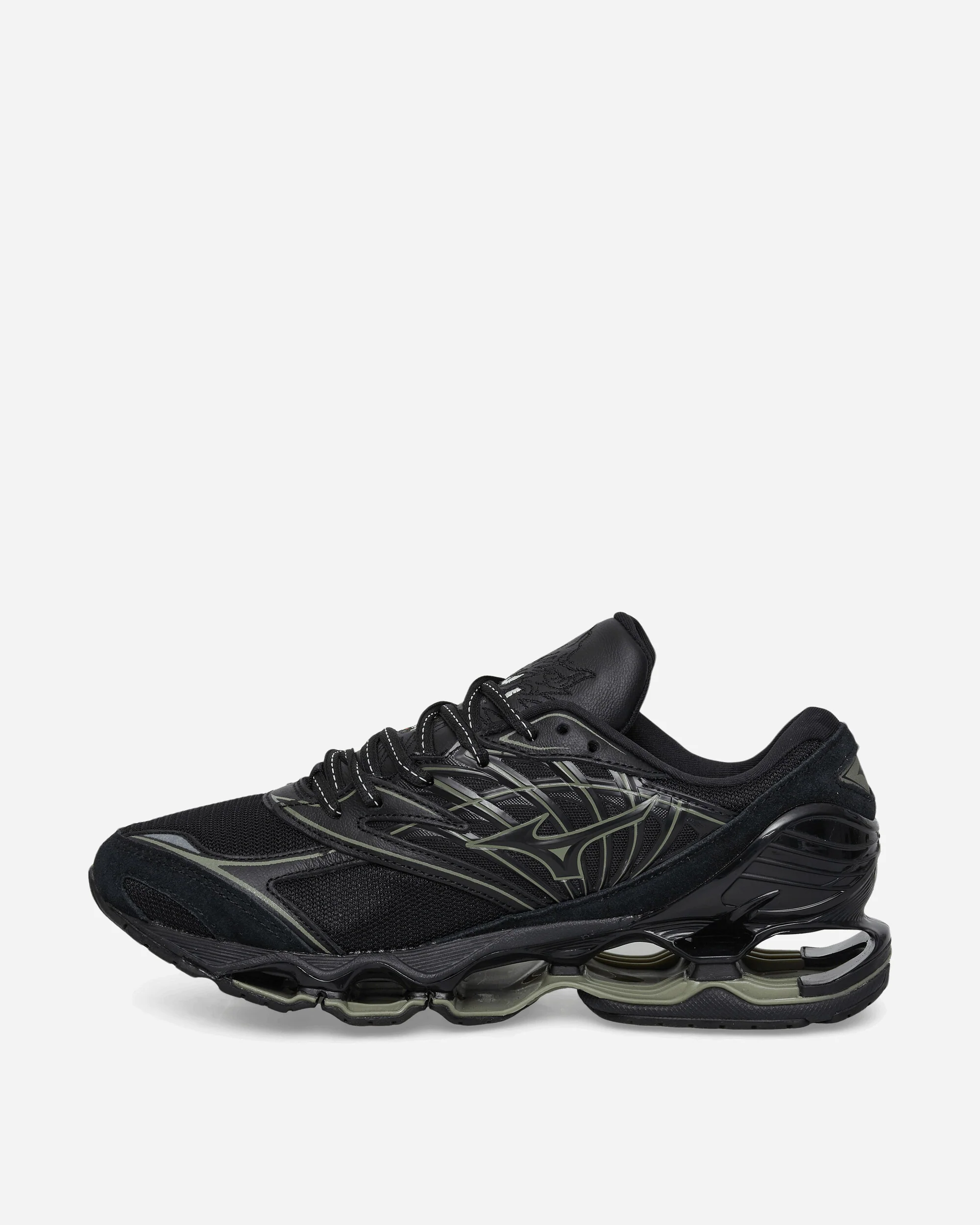 Maharishi Wave Prophecy LS Sneakers Black / Metallic Gray - Image 3