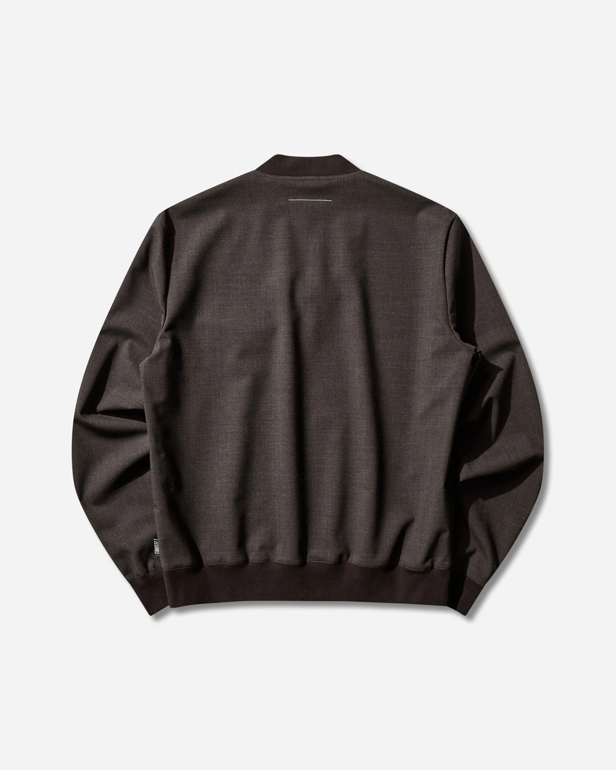 Men's V-Neck Longsleeve Top Deep Brown - Image 2