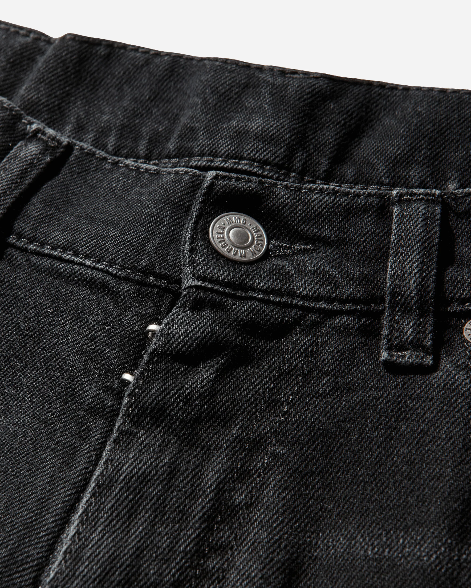 Men's Straight-Leg Jeans Black - Image 4