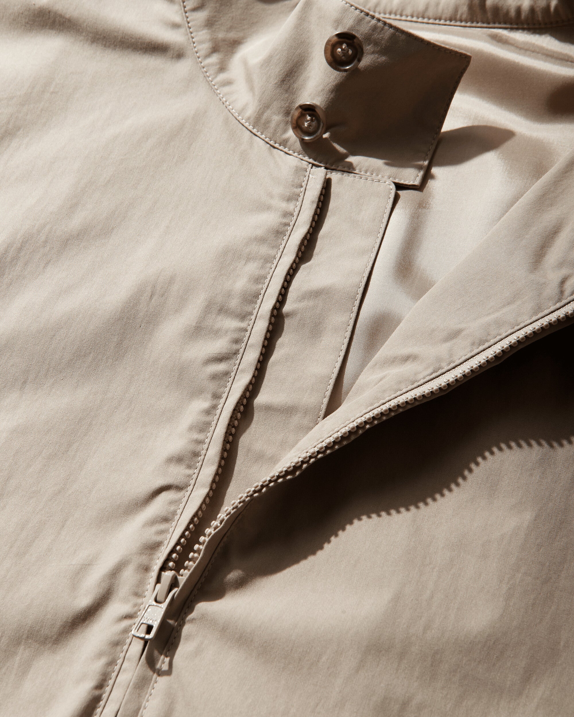 Men's Harrington Jacket Beige - Image 3