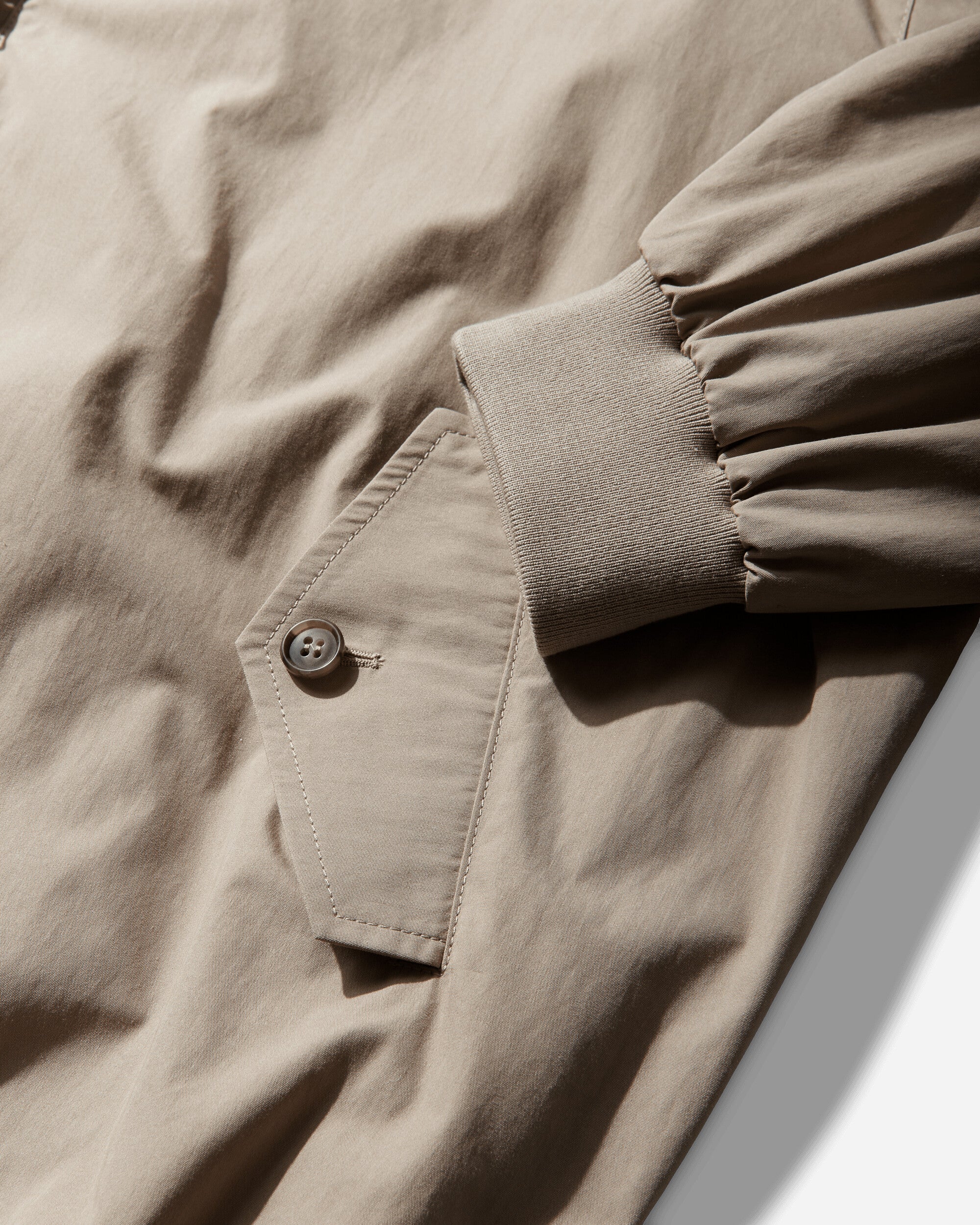 Men's Harrington Jacket Beige - Image 4
