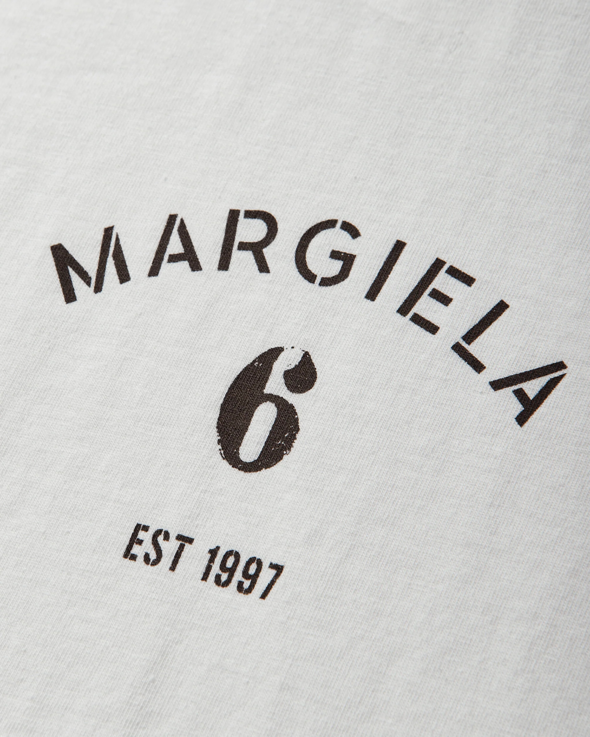 Men's Logo T-Shirt Off White - Image 3