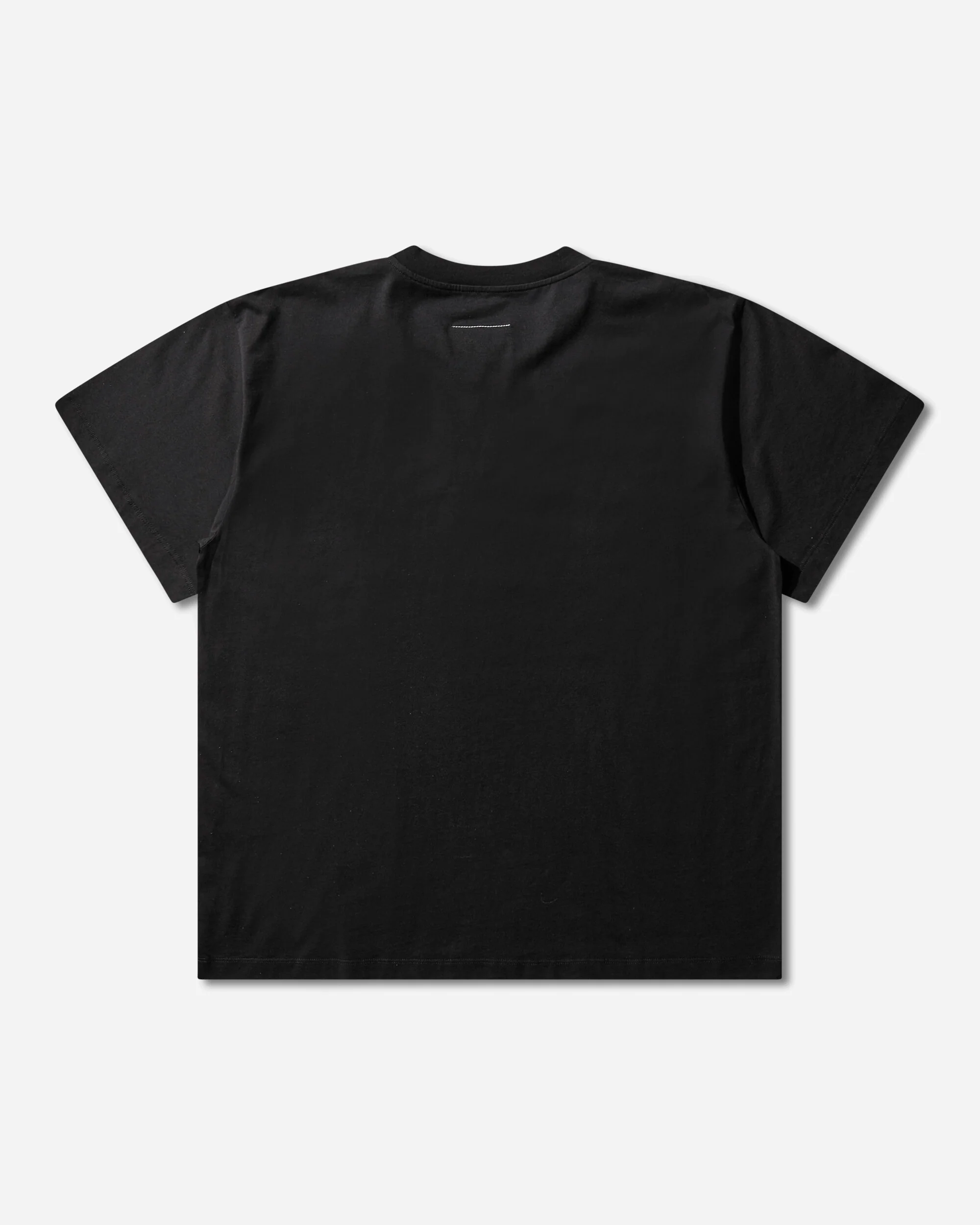 Men's Cotton T-Shirt Black - Image 2