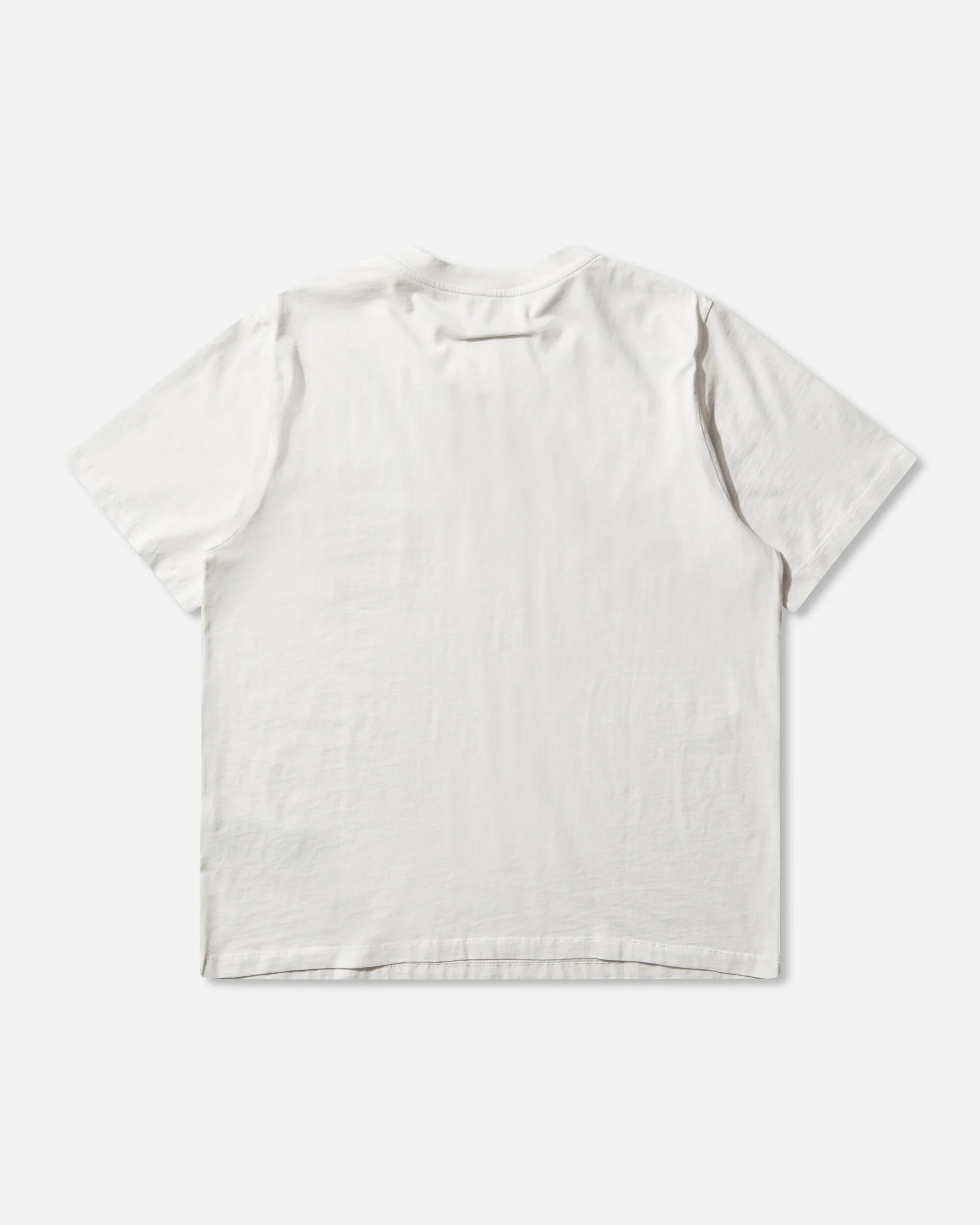 Men's Label Patch T-Shirt White - Image 2