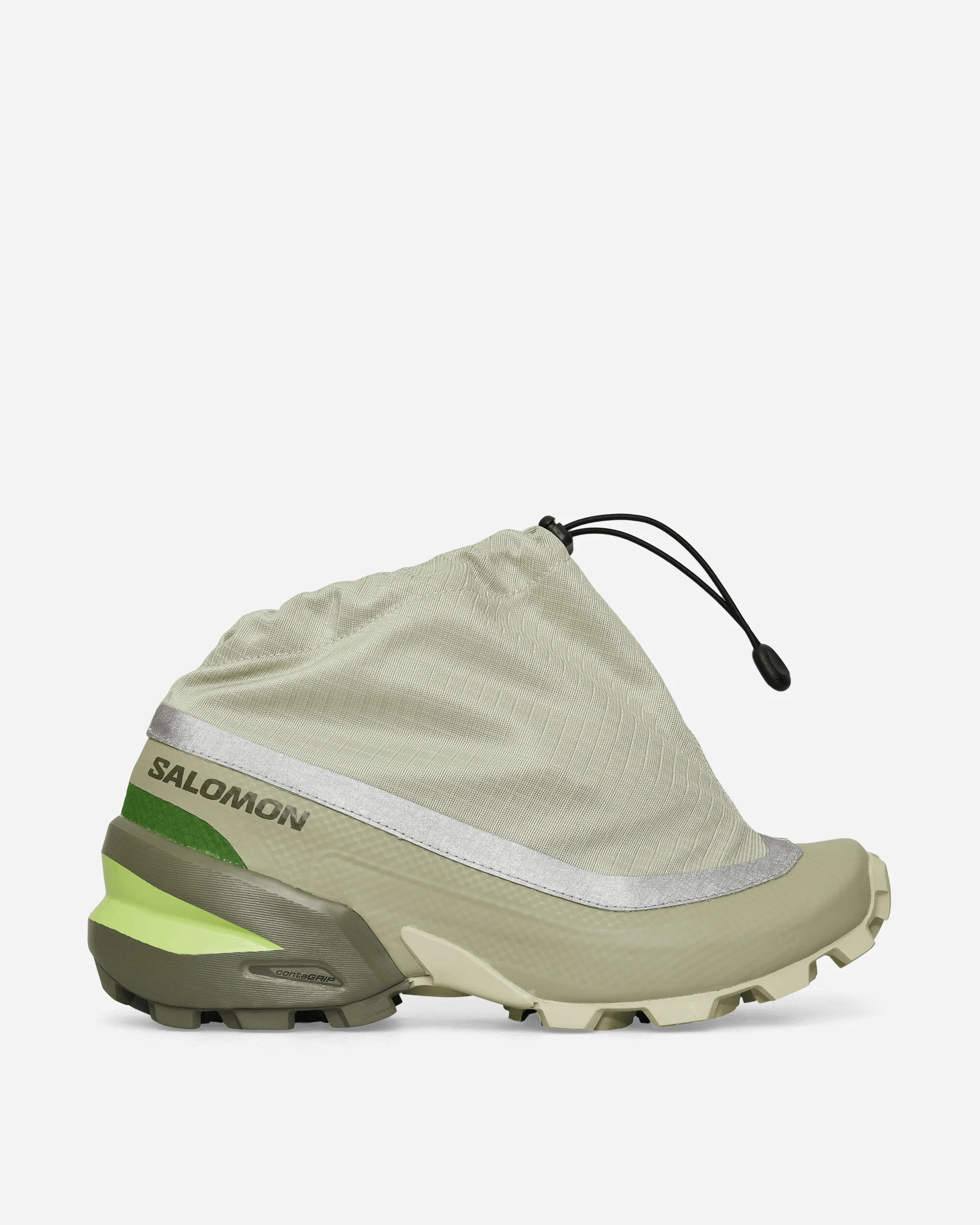 Women's Salomon Cross Low Sneakers Alfalfa / Tea / Sharp Green - Image 2