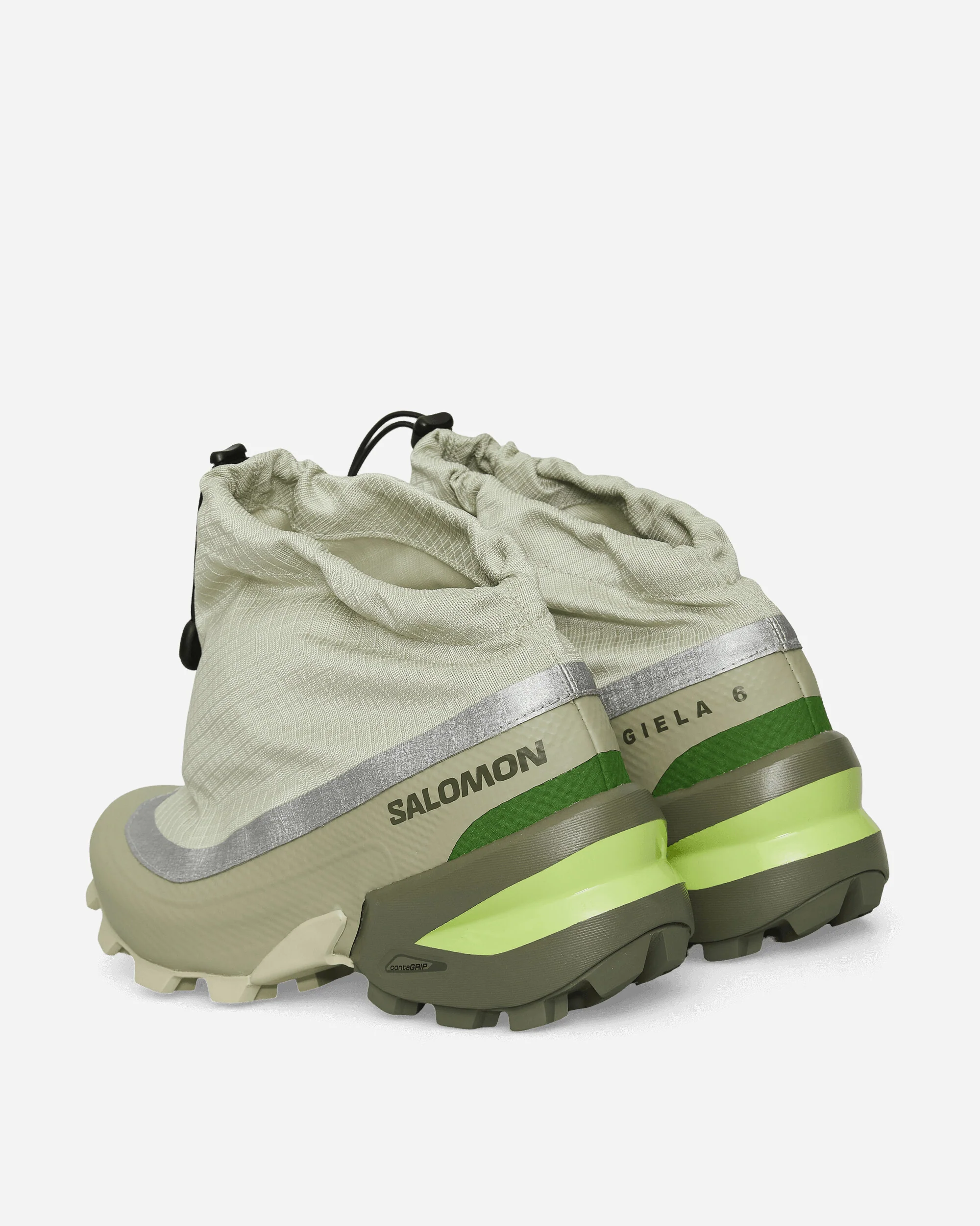 Women's Salomon Cross Low Sneakers Alfalfa / Tea / Sharp Green - Image 5