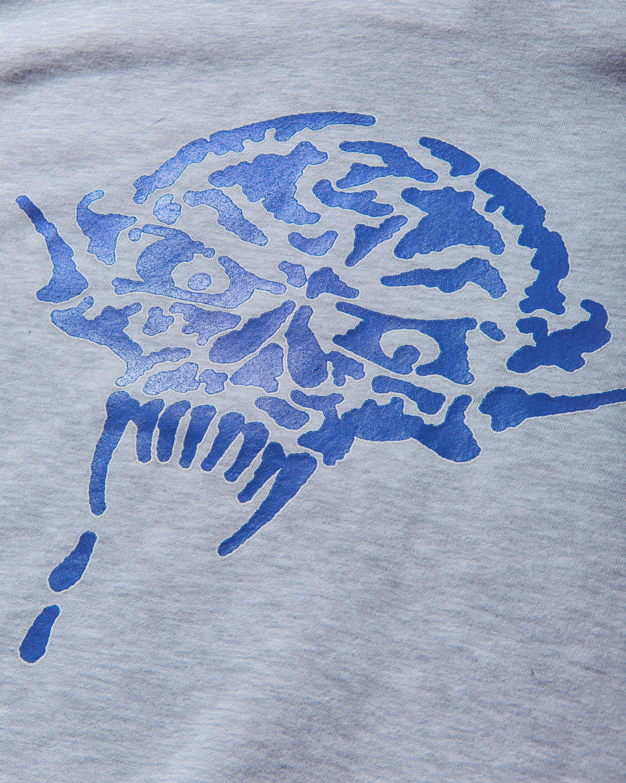 Men's SH1T Hoodie Grey Heather - Image 4