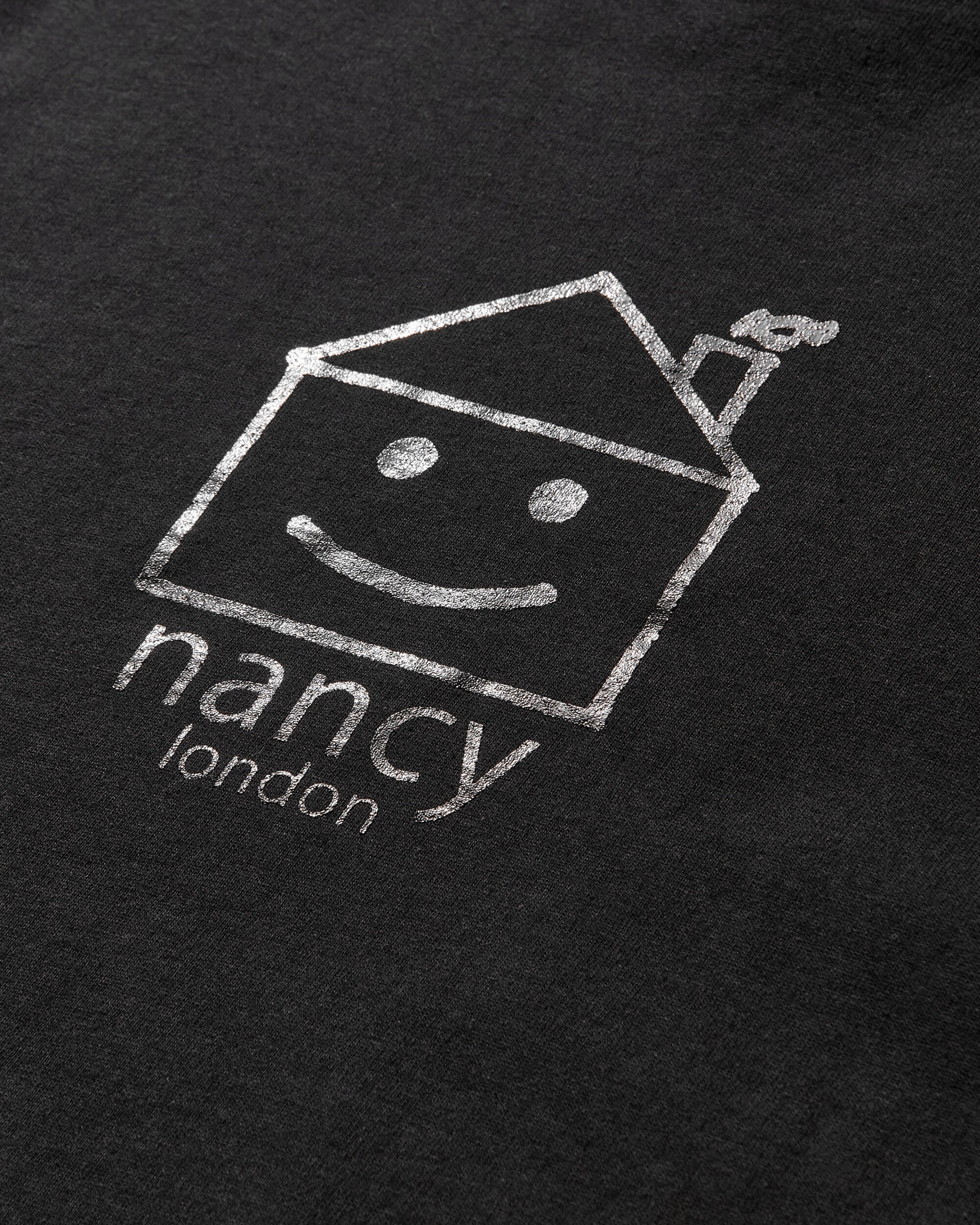 Men's House Longsleeve T-Shirt Black - Image 3