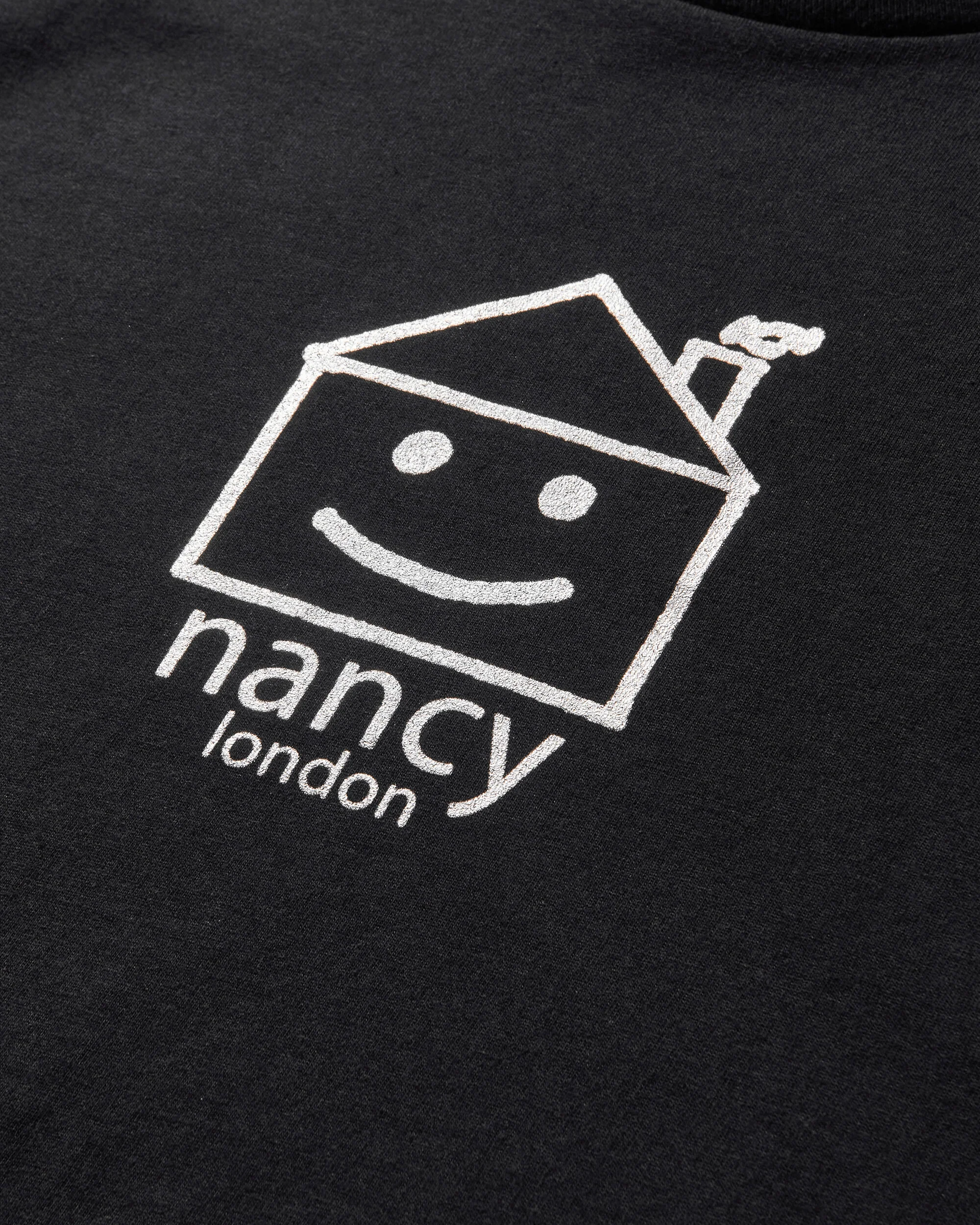 Men's House Longsleeve T-Shirt Black / Grey - Image 3