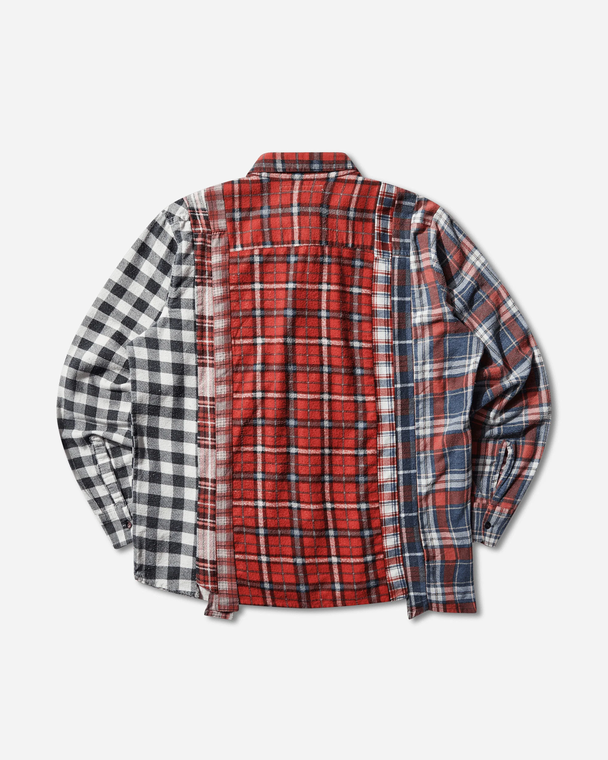 Men's 7 Cuts Flannel Shirt Multicolor - Image 2