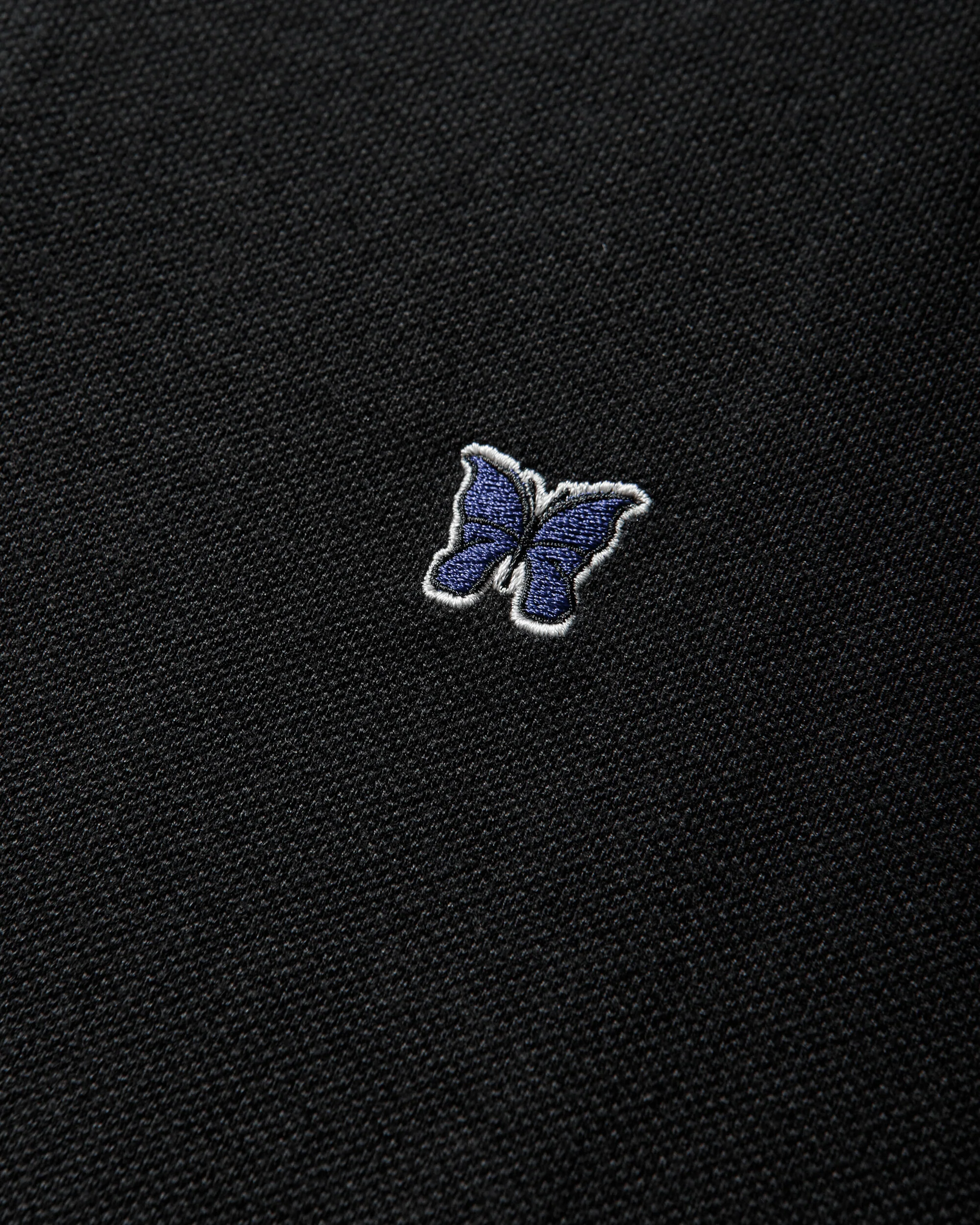 Men's Regular Collar Polo Shirt Black - Image 3