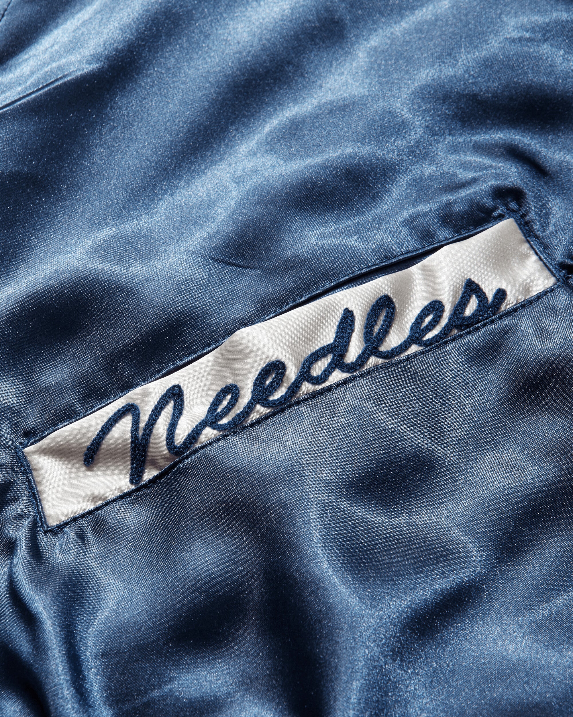 Men's Stadium Jacket Navy - Image 4
