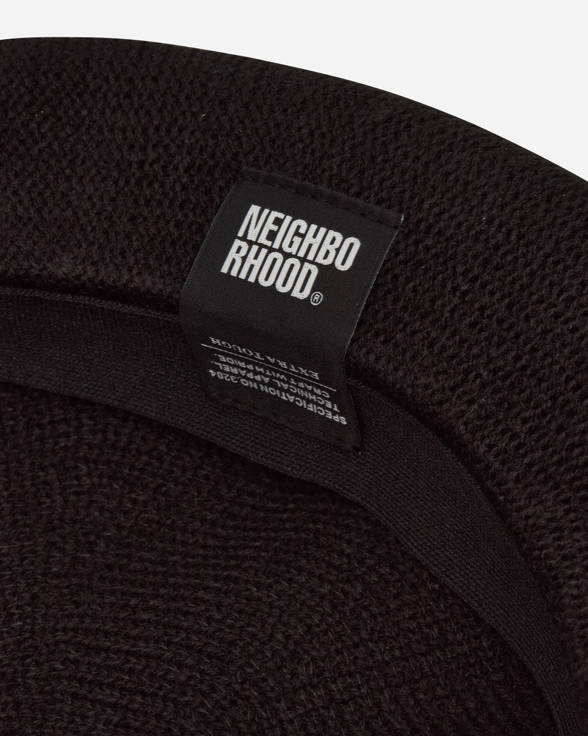 Knit Beret Black - Image 6