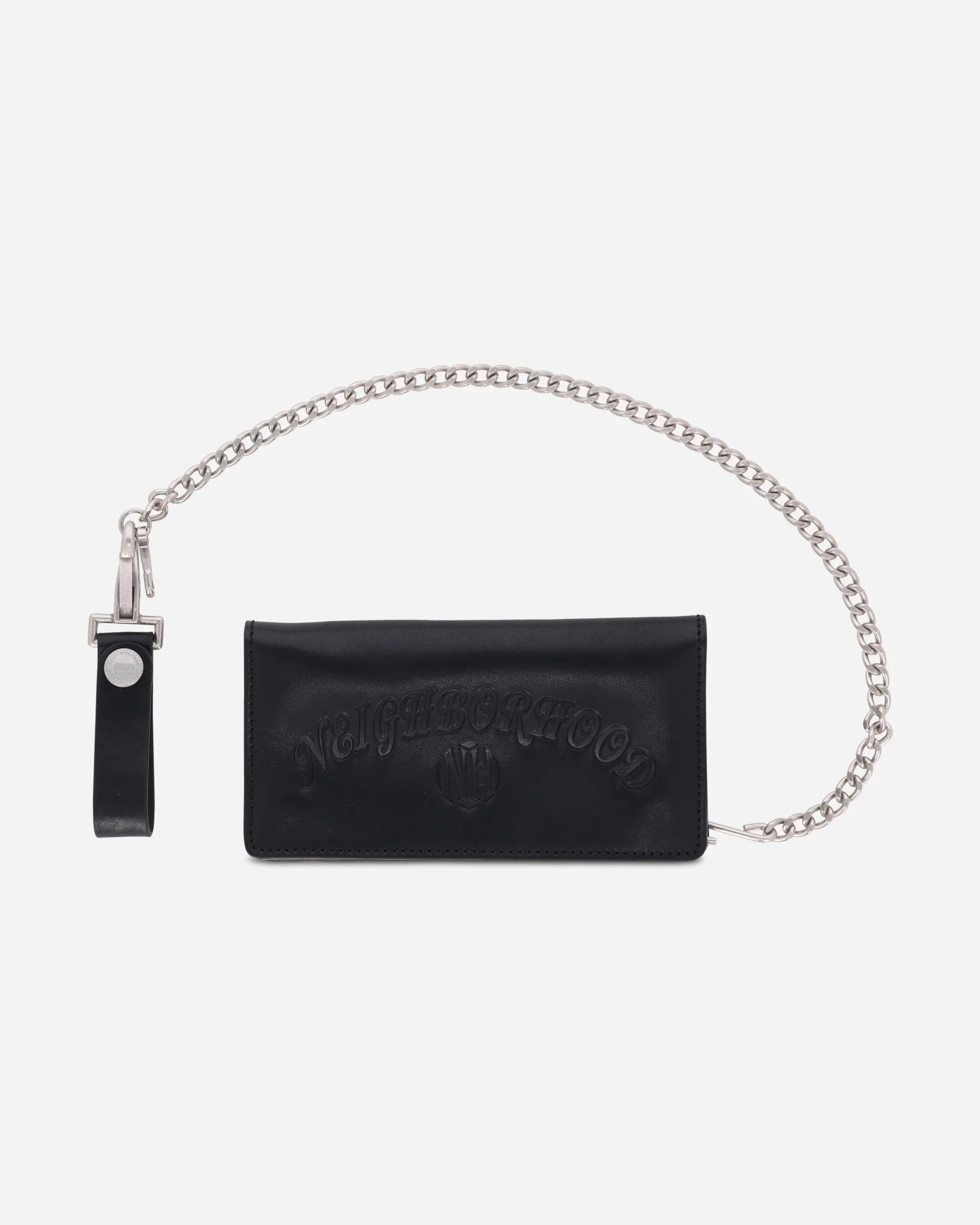 Leather Trucker Wallet Black - Image 2