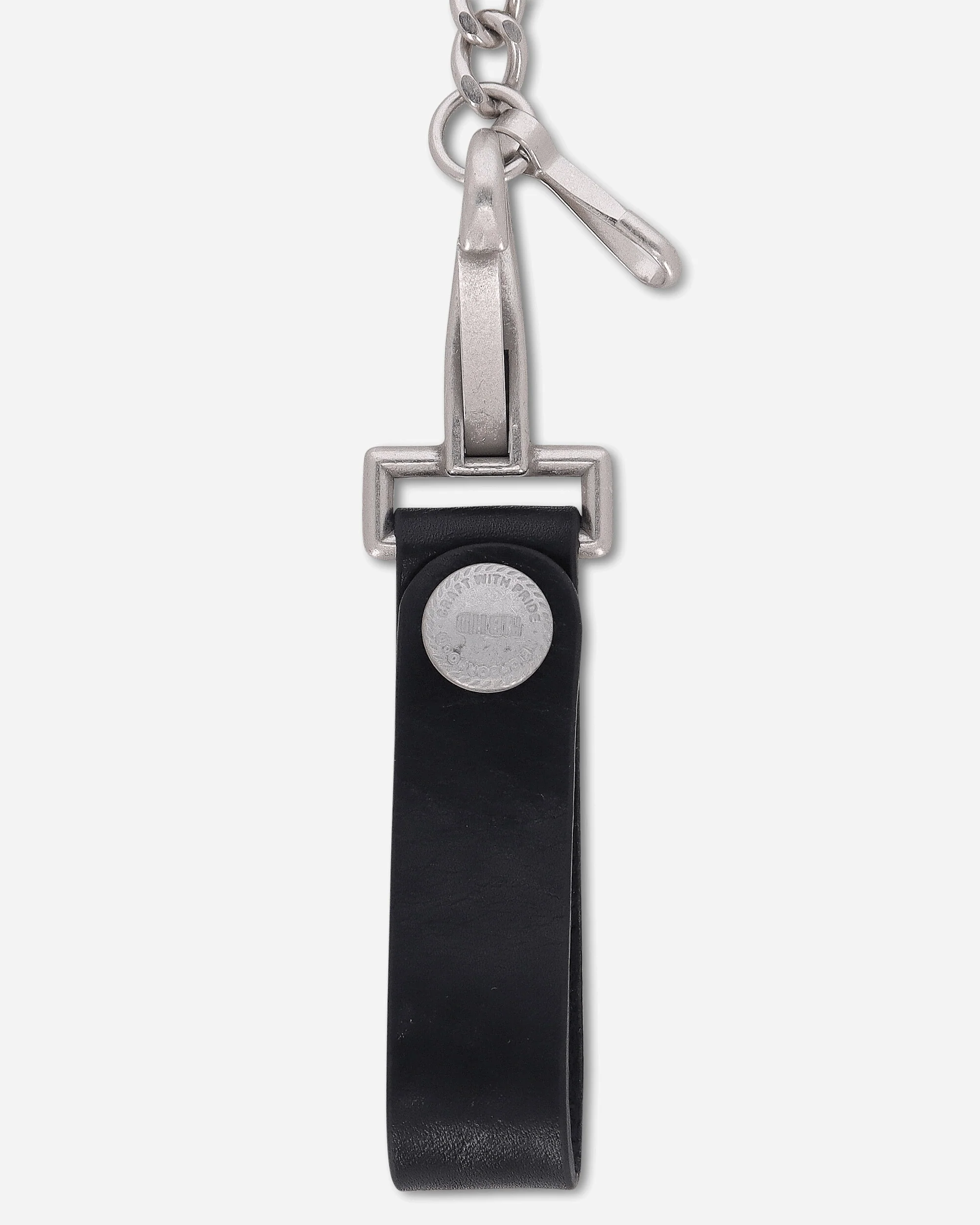 Leather Trucker Wallet Black - Image 6