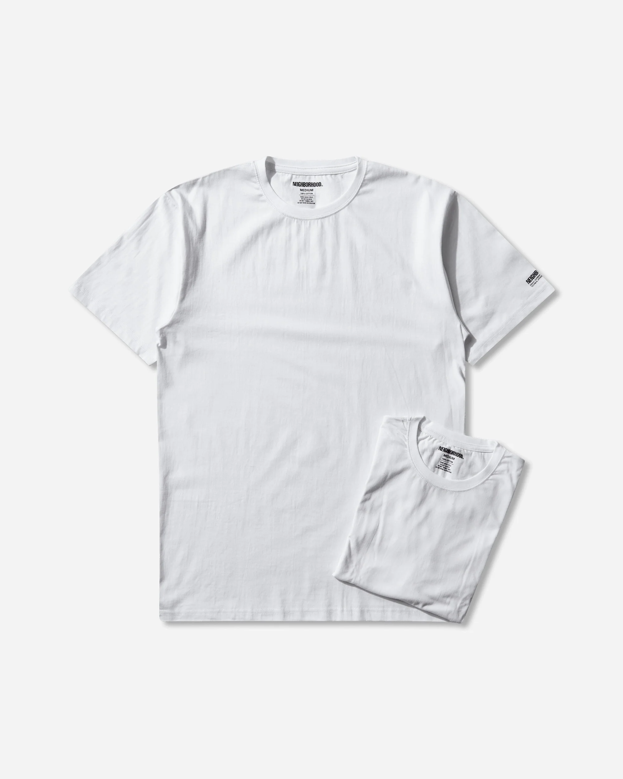 Men's Classic 2-Pack T-Shirt White - Image 2
