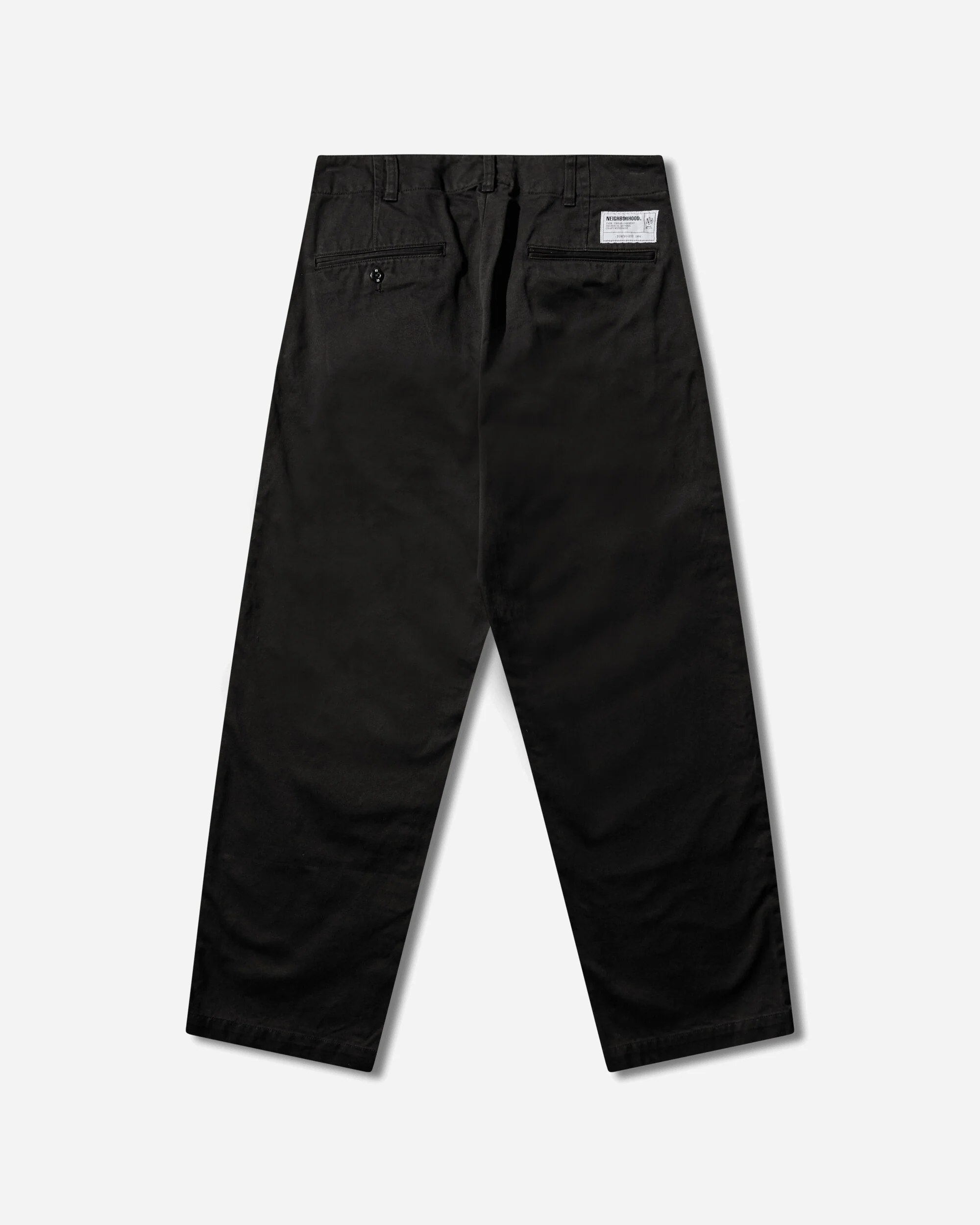 Men's Classic Chino Pants Black - Image 2