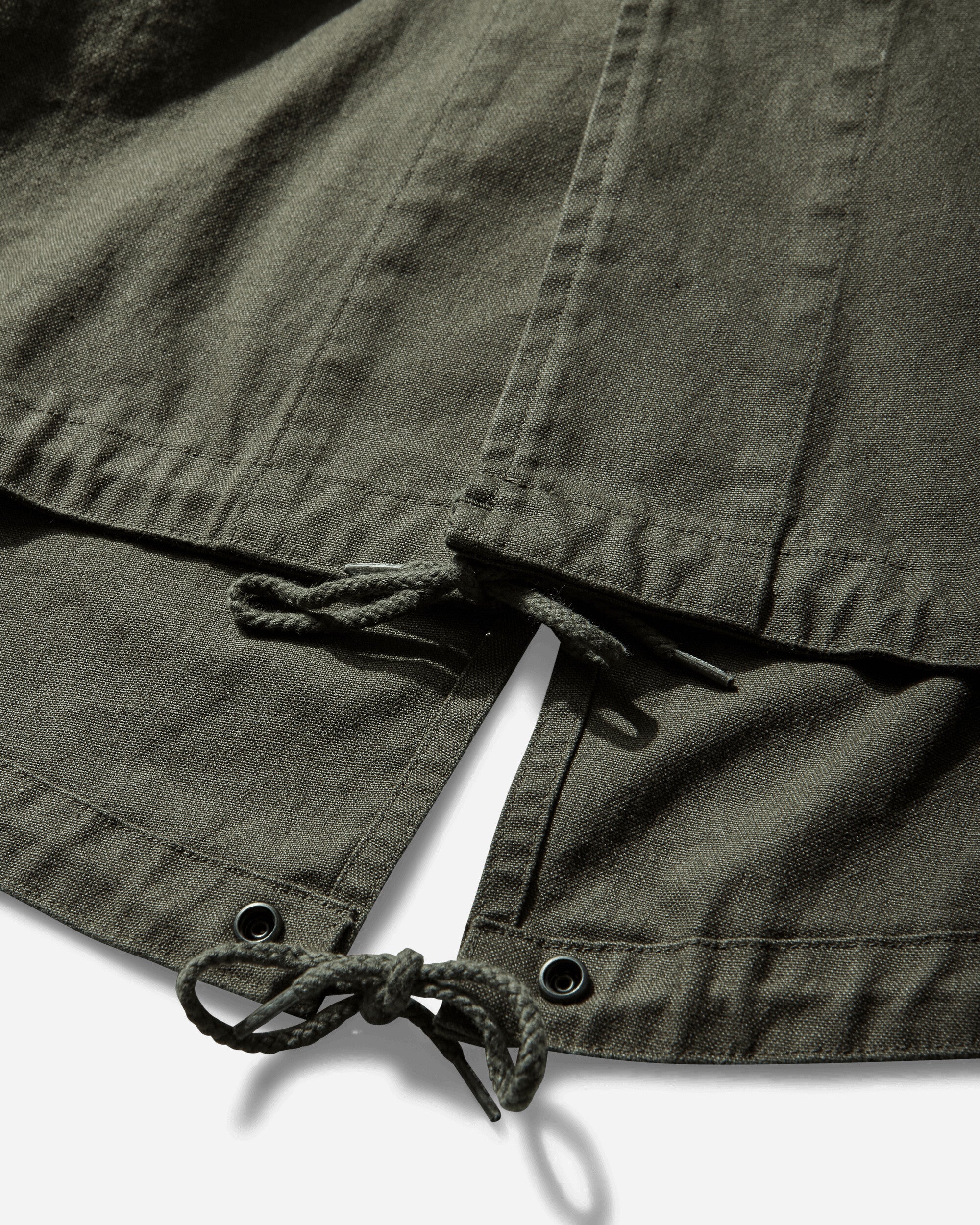 Men's Fishtail Field Coat Olive - Image 4