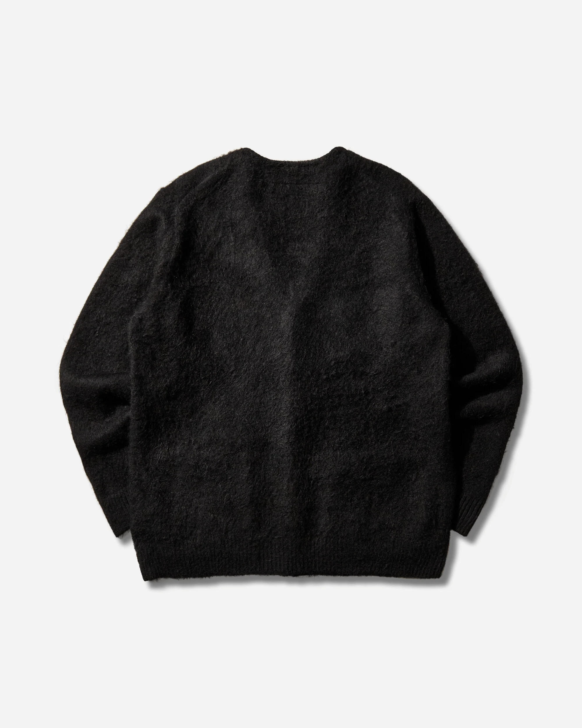 Men's Mohair Cardigan Black - Image 2
