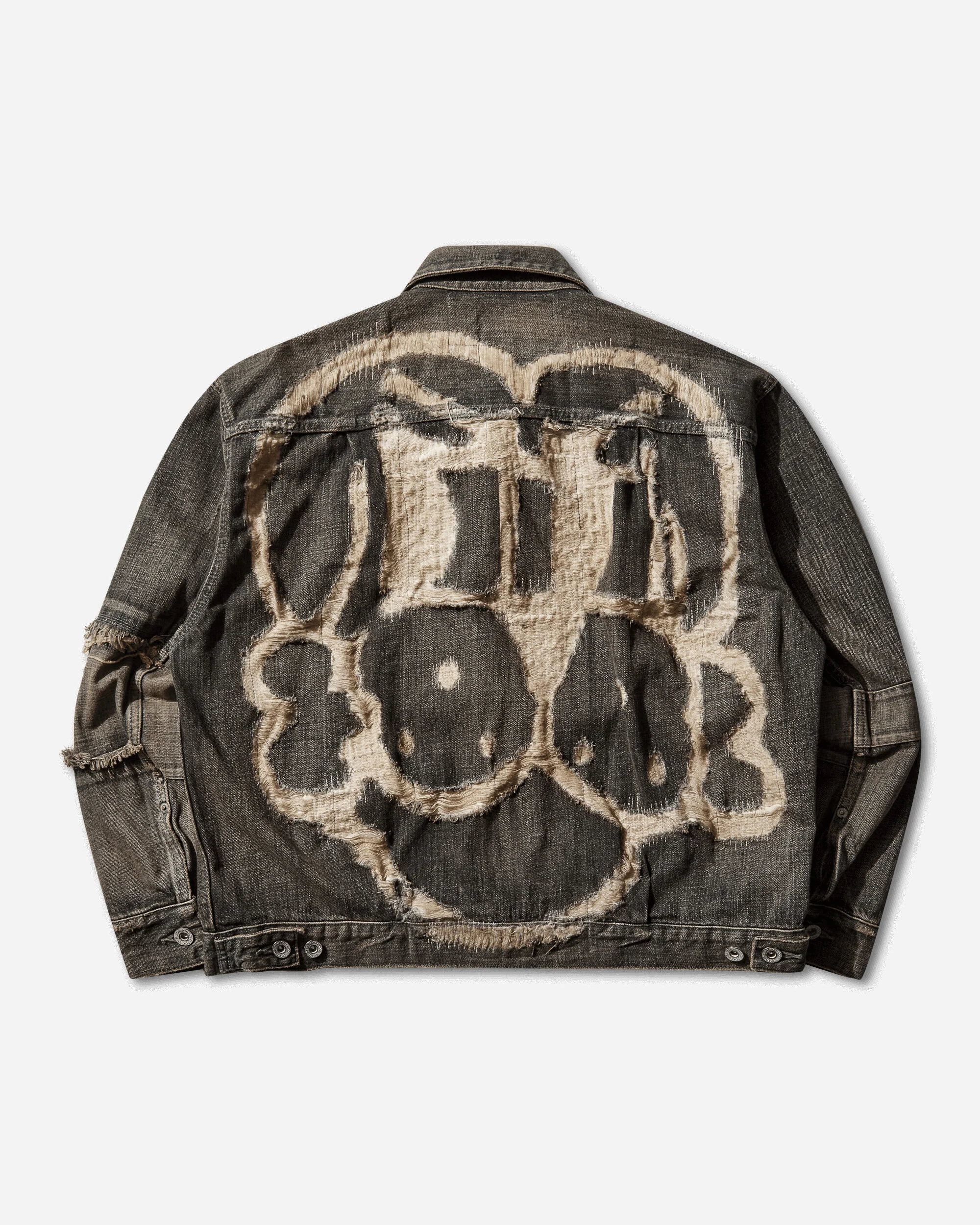 Men's CHITO Savage Denim Type-1 Jacket MOD Black - Image 2