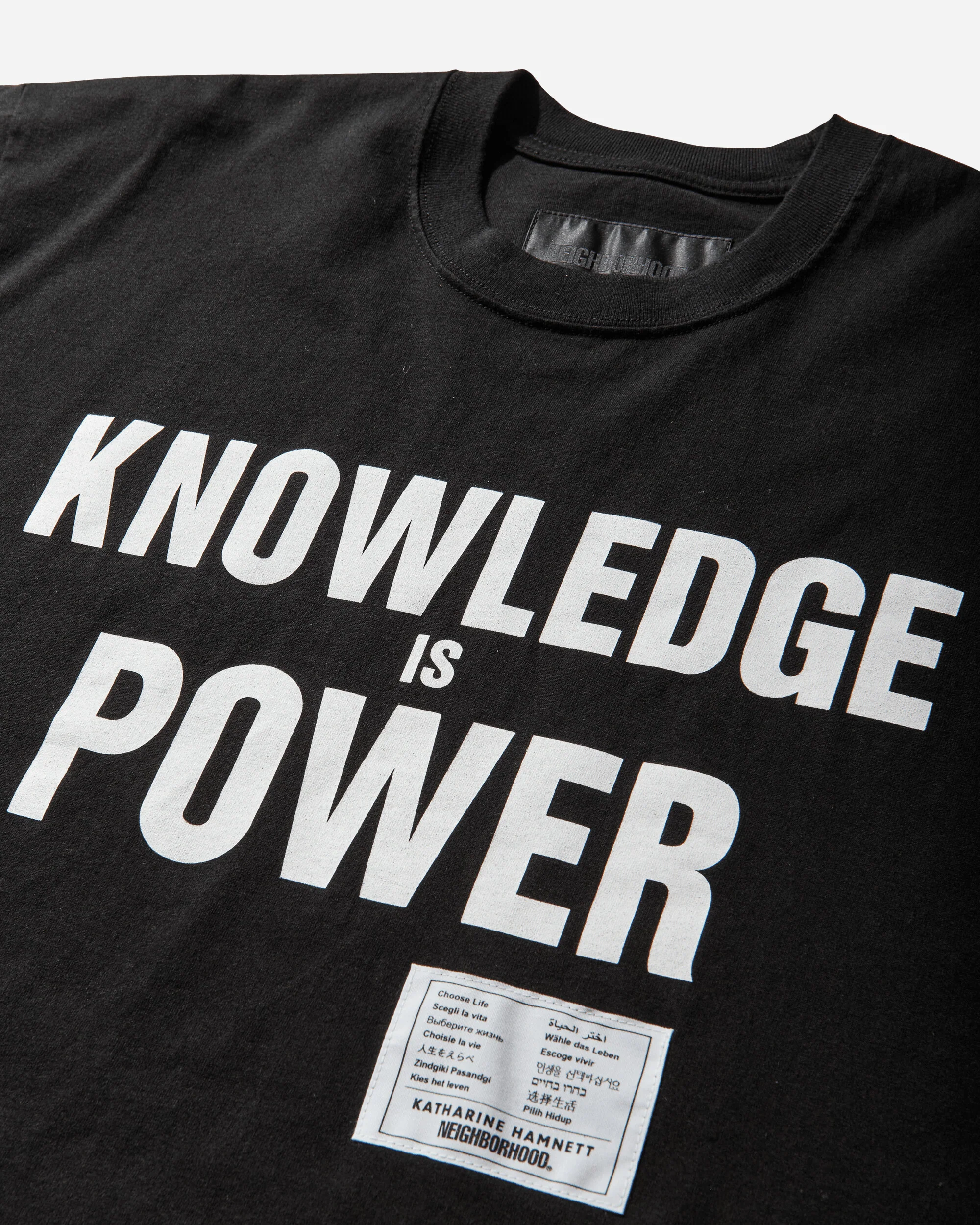 Men's Katharine Hamnett SS-4 T-Shirt Black - Image 4