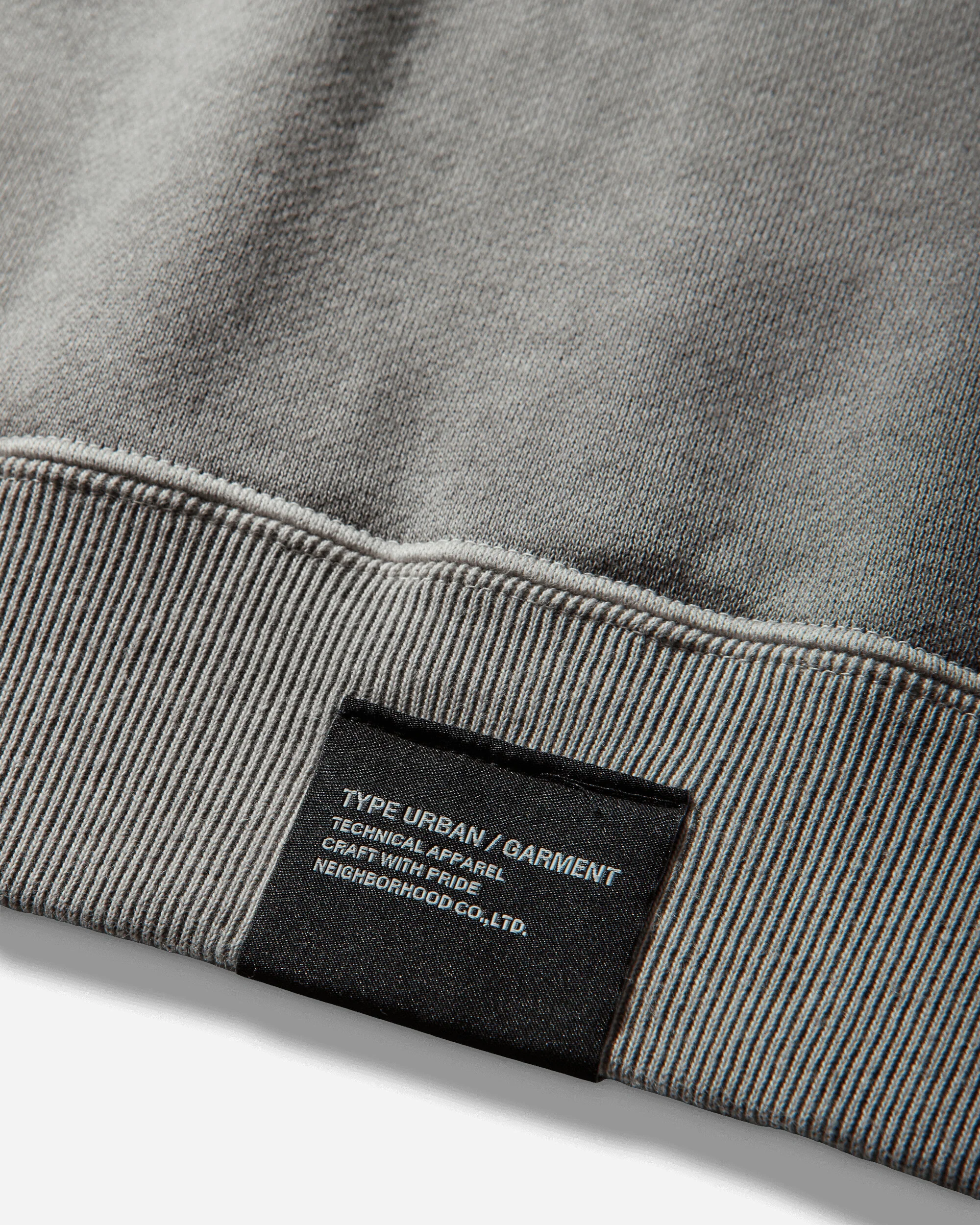 Men's Pigment Dyed Sweatshirt Grey - Image 4