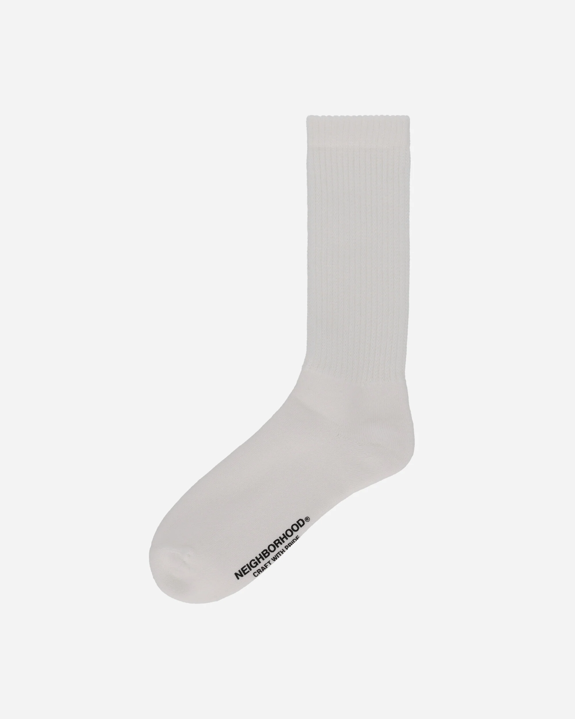 Plain Socks White - Image 2