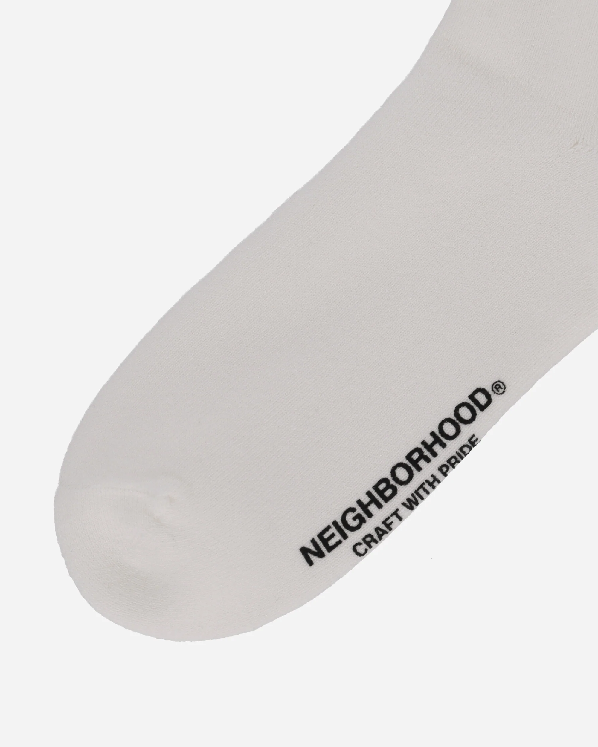 Plain Socks White - Image 4