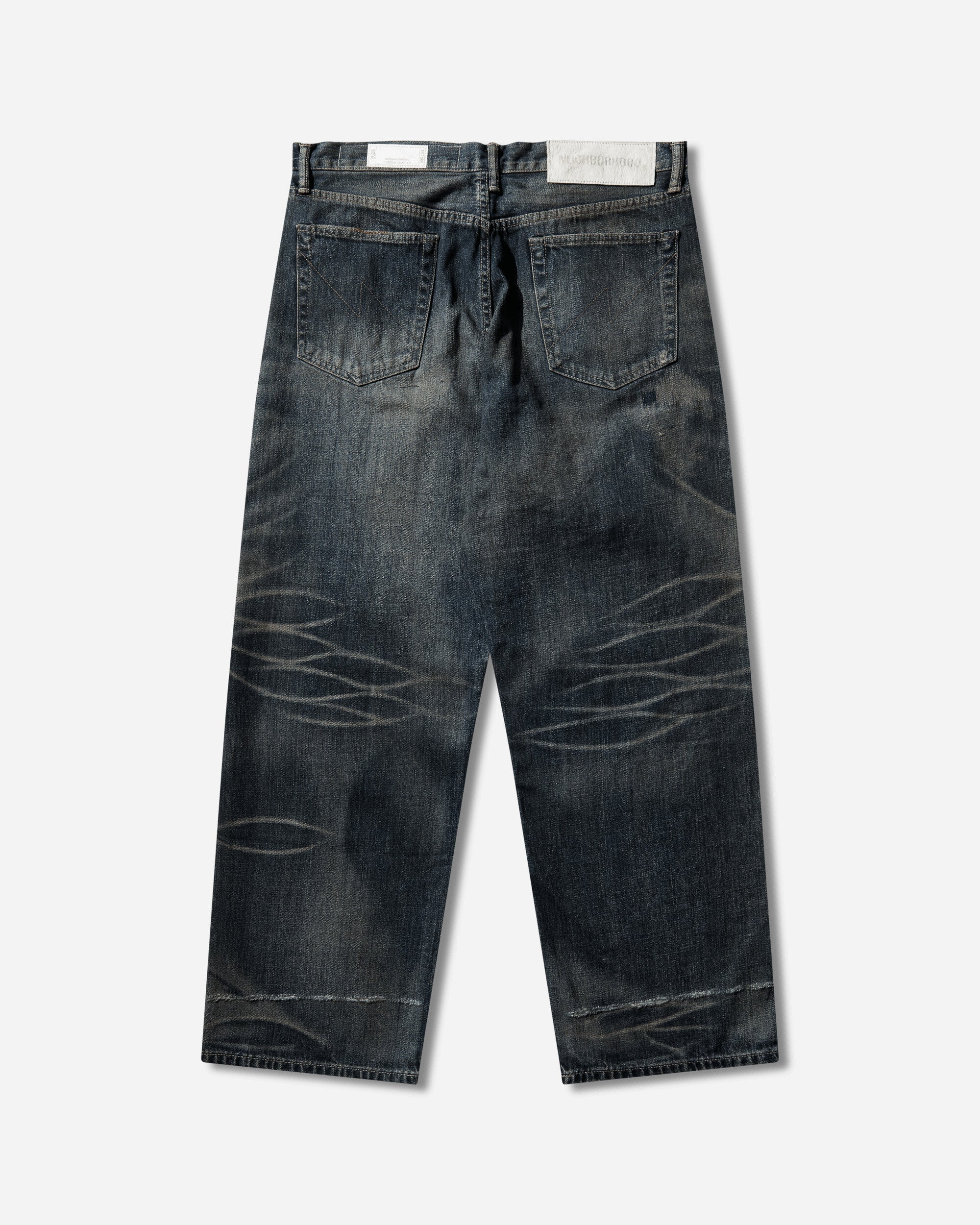 Men's Savage Denim DP Wide Pants Indigo - Image 2
