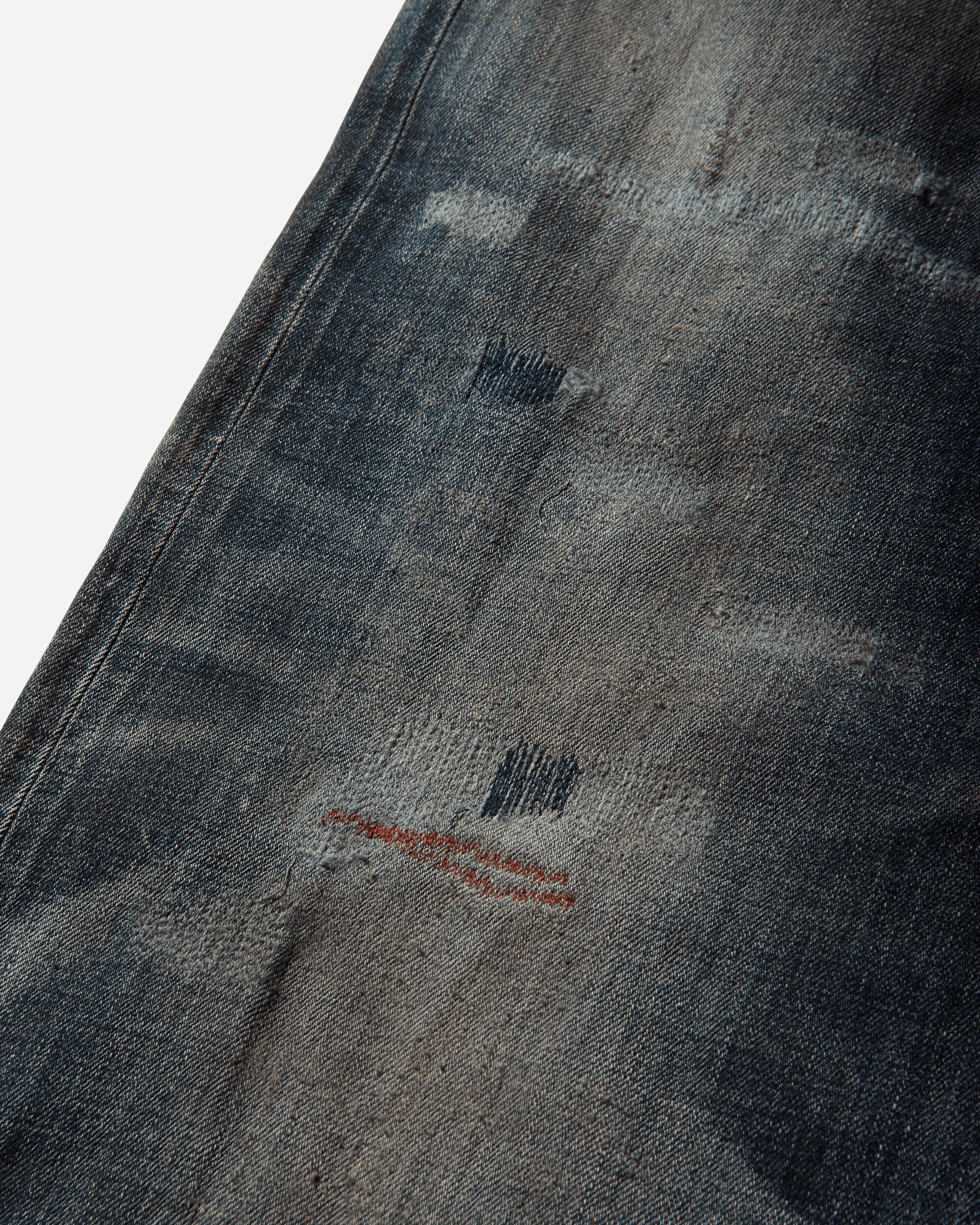 Men's Savage Denim DP Wide Pants Indigo - Image 4