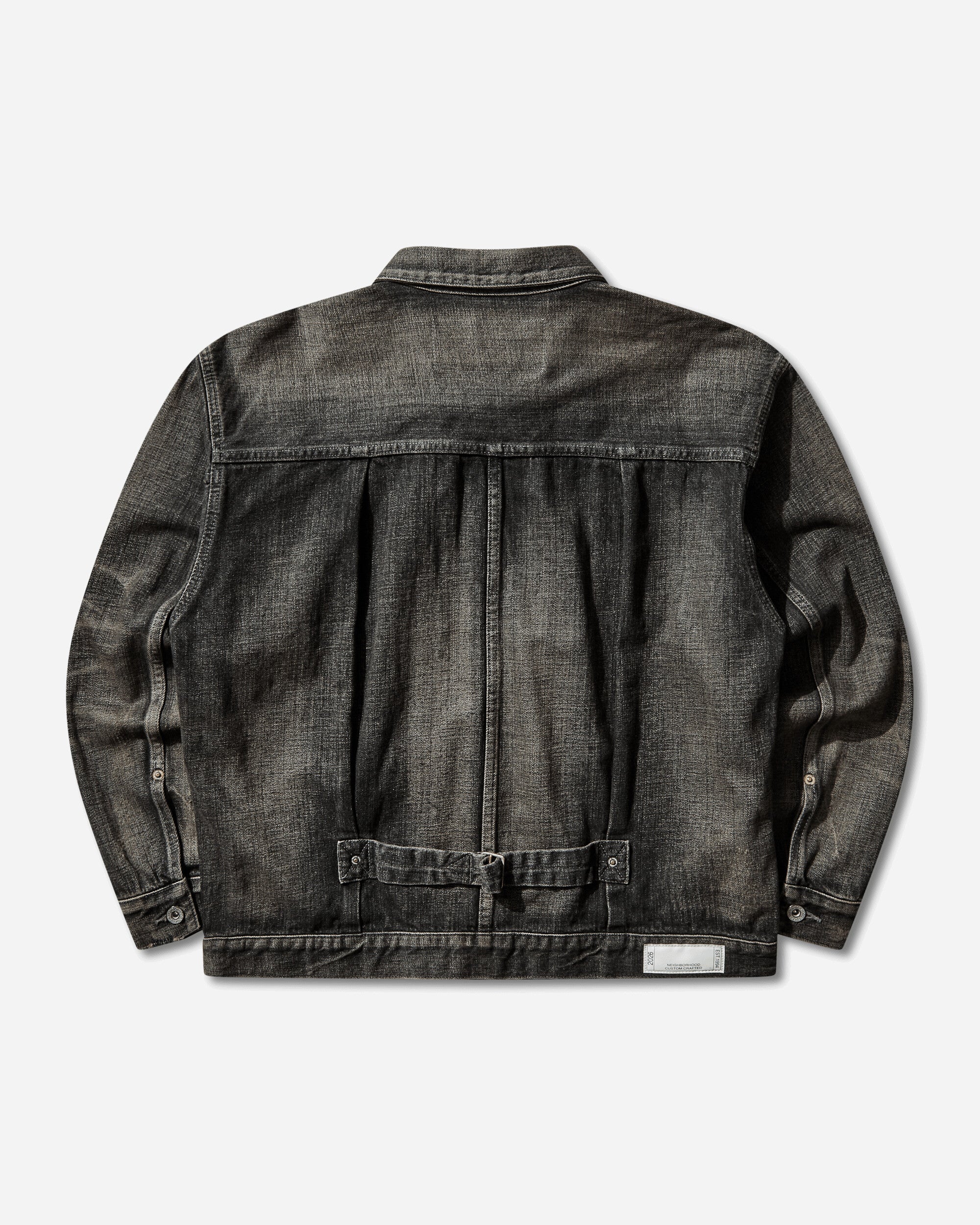 Men's Savage Denim Type-1 Jacket Black - Image 2