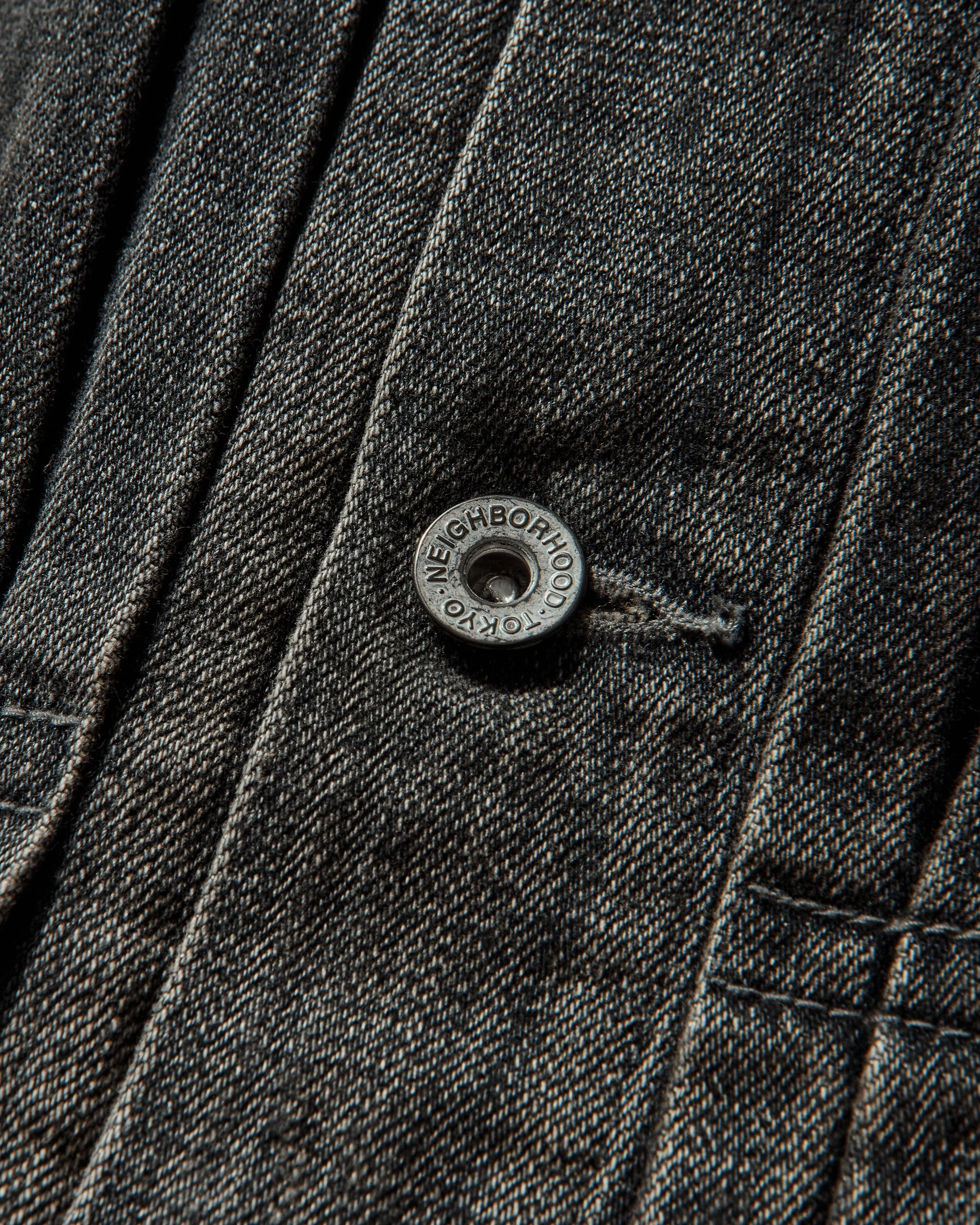 Men's Savage Denim Type-1 Jacket Black - Image 4