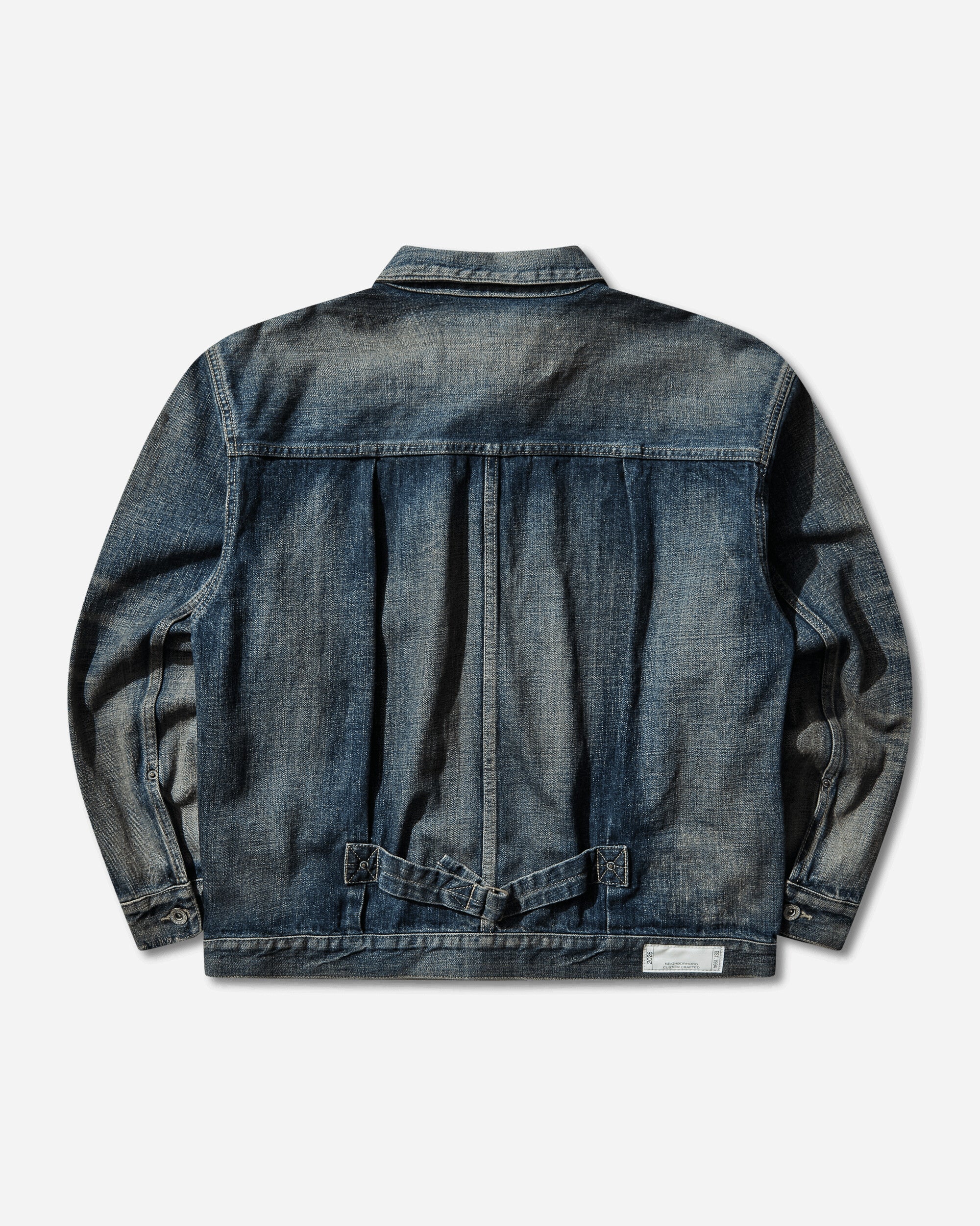 Men's Savage Denim Type-1 Jacket Indigo - Image 2