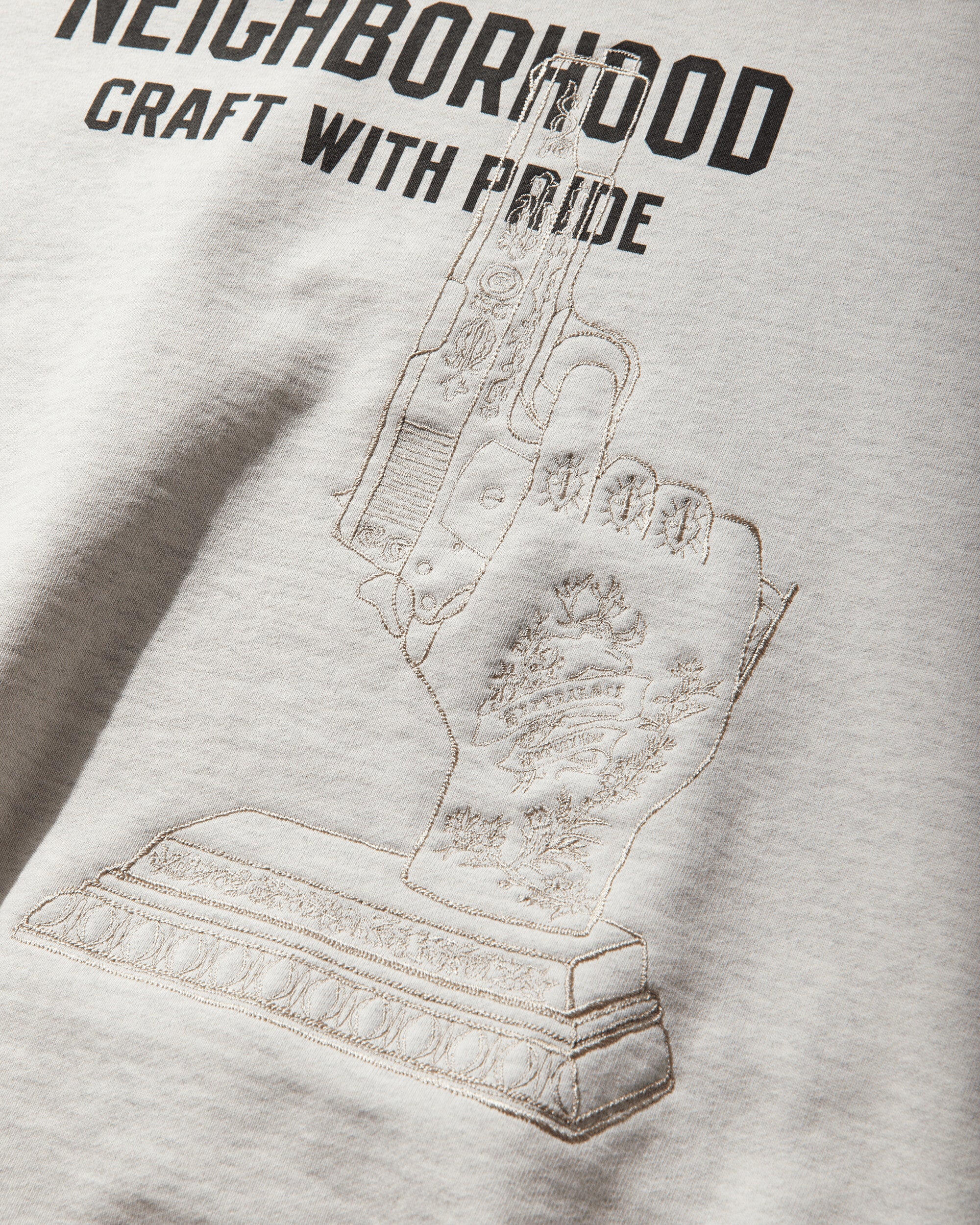 Men's Savage Sweatshirt Oatmeal - Image 3