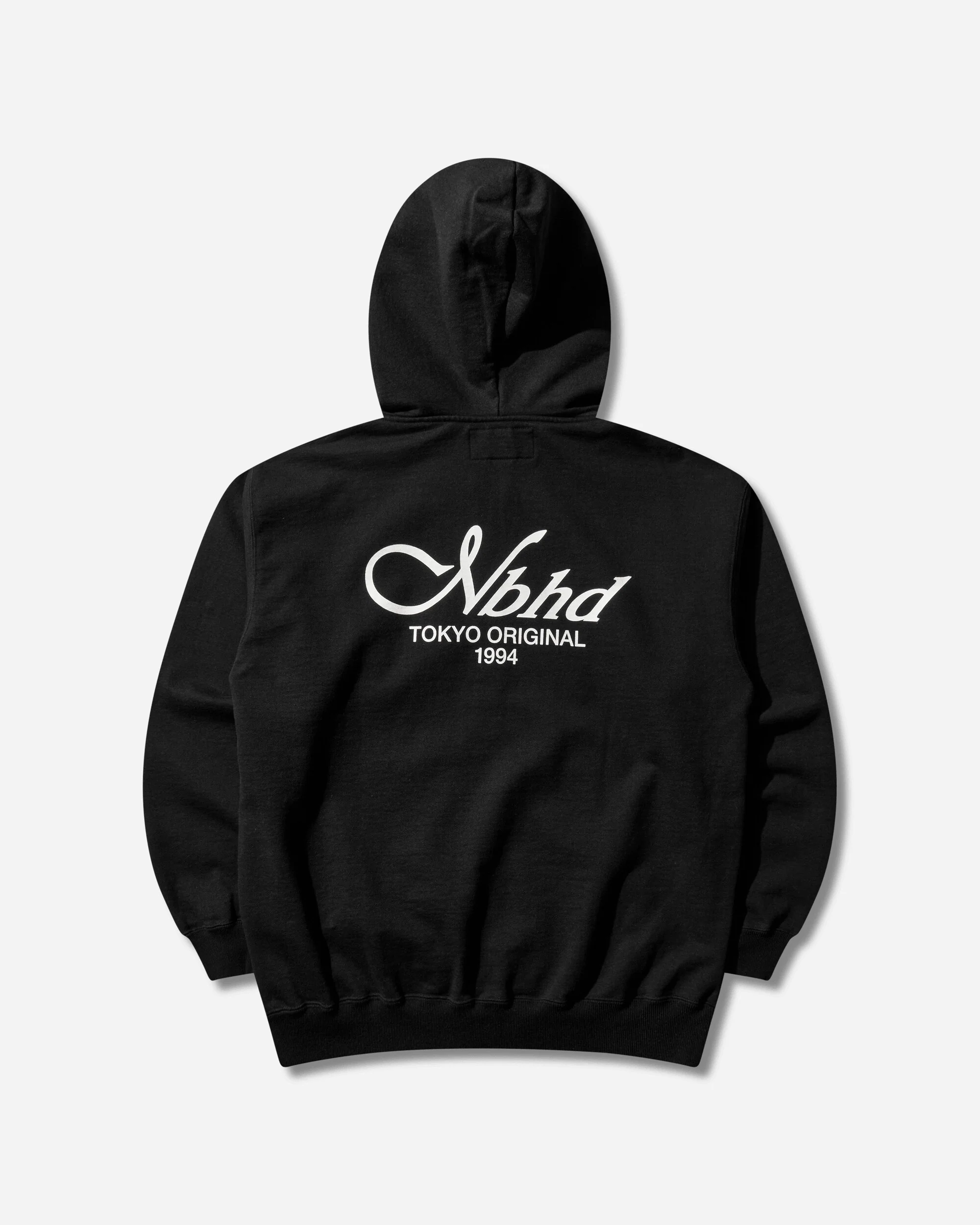 Men's Staple Sweat Zip Hoodie Black - Image 2