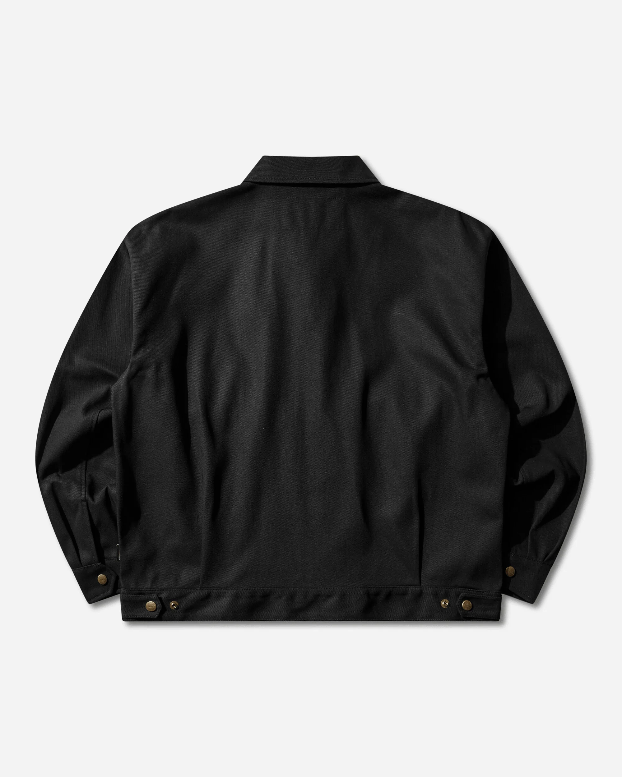 Men's Zip Work Jacket Black - Image 2
