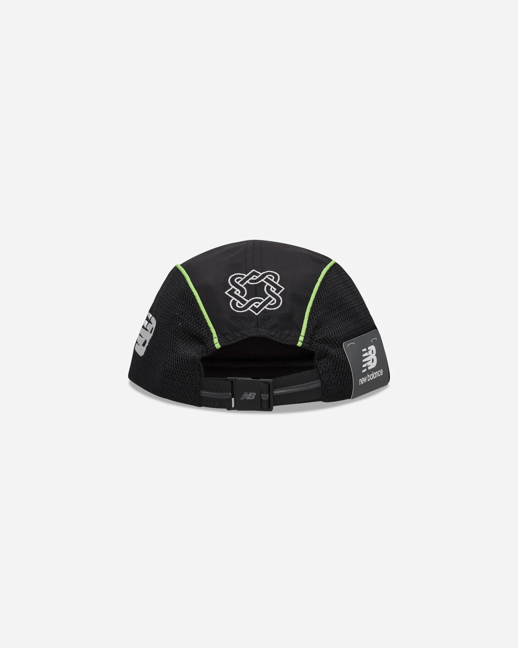 Lack of Guidance 5 Panel Cap Black / Energy Lime - Image 5