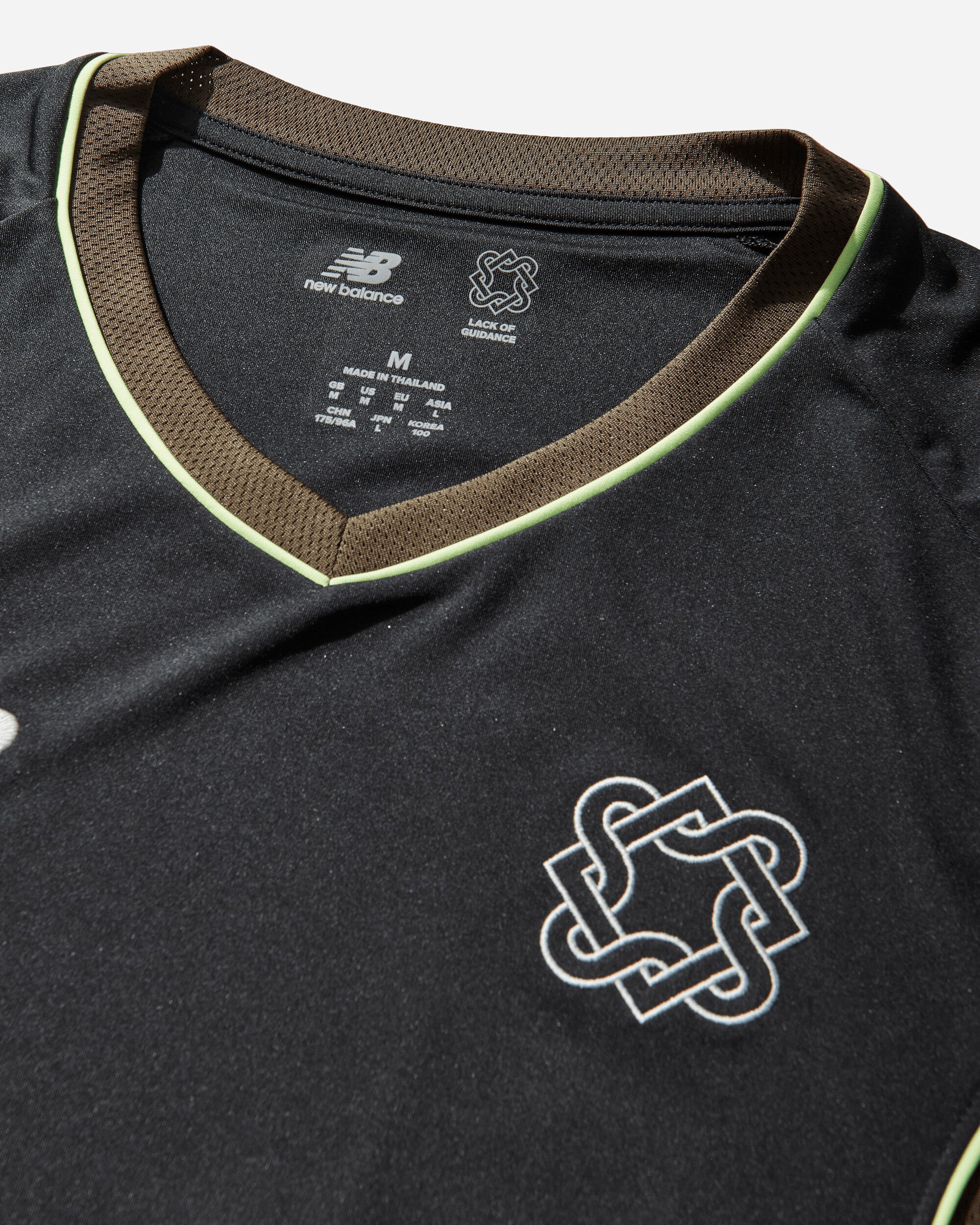 Men's Lack of Guidance Longsleeve Jersey Black / Woodland - Image 3