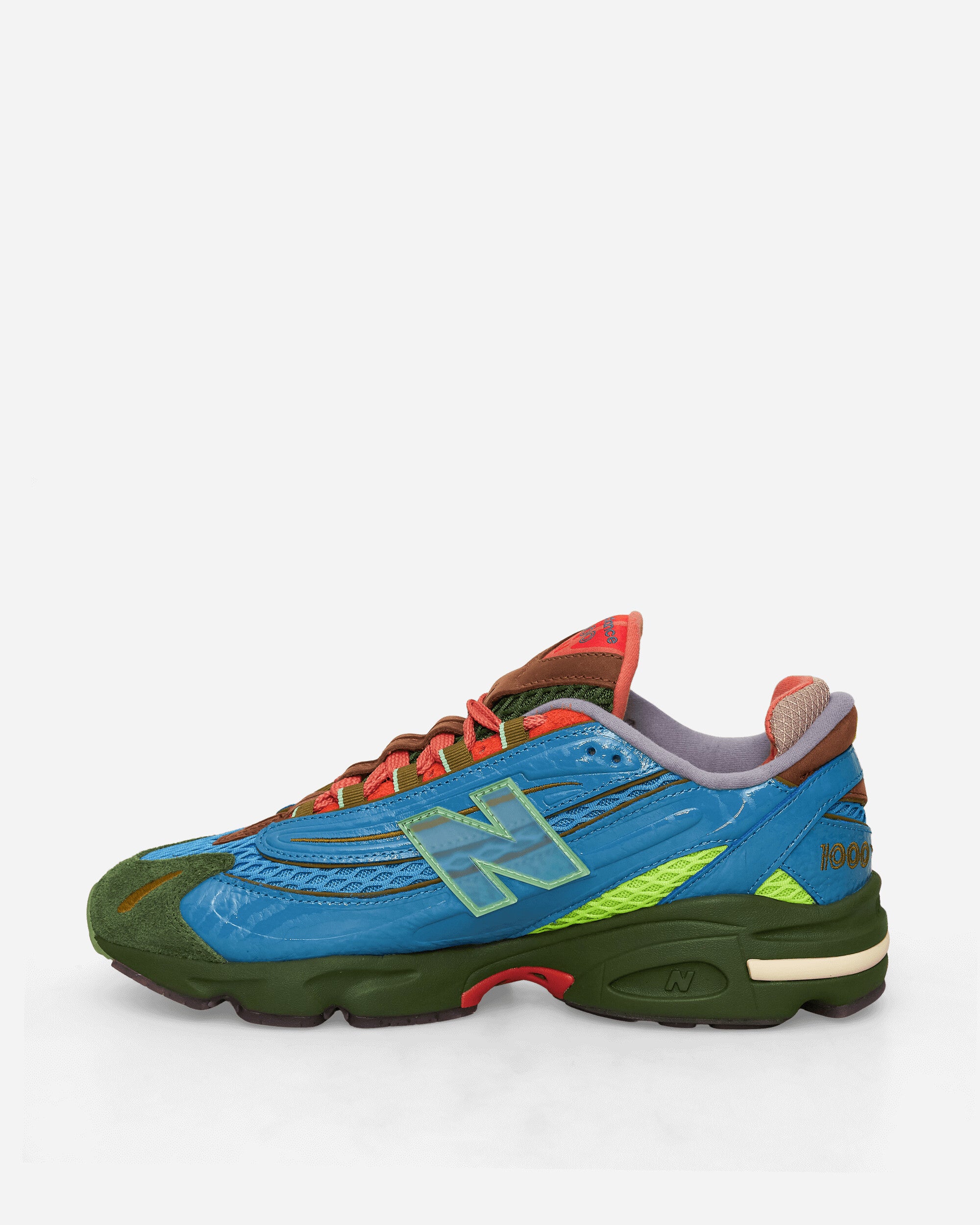 Salehe Bembury 1000 Sneakers Blue / Lime / Red - Image 3