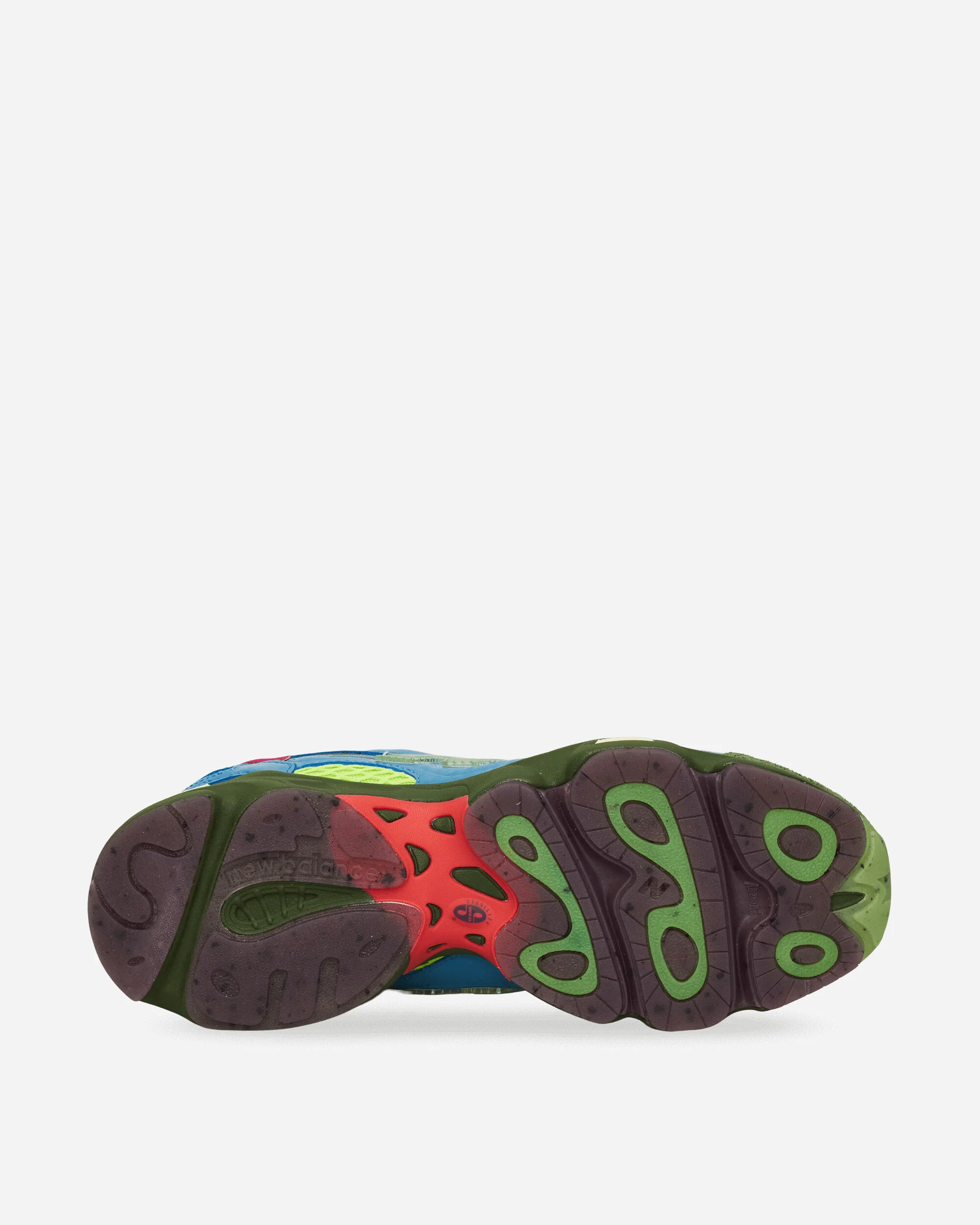Salehe Bembury 1000 Sneakers Blue / Lime / Red - Image 5