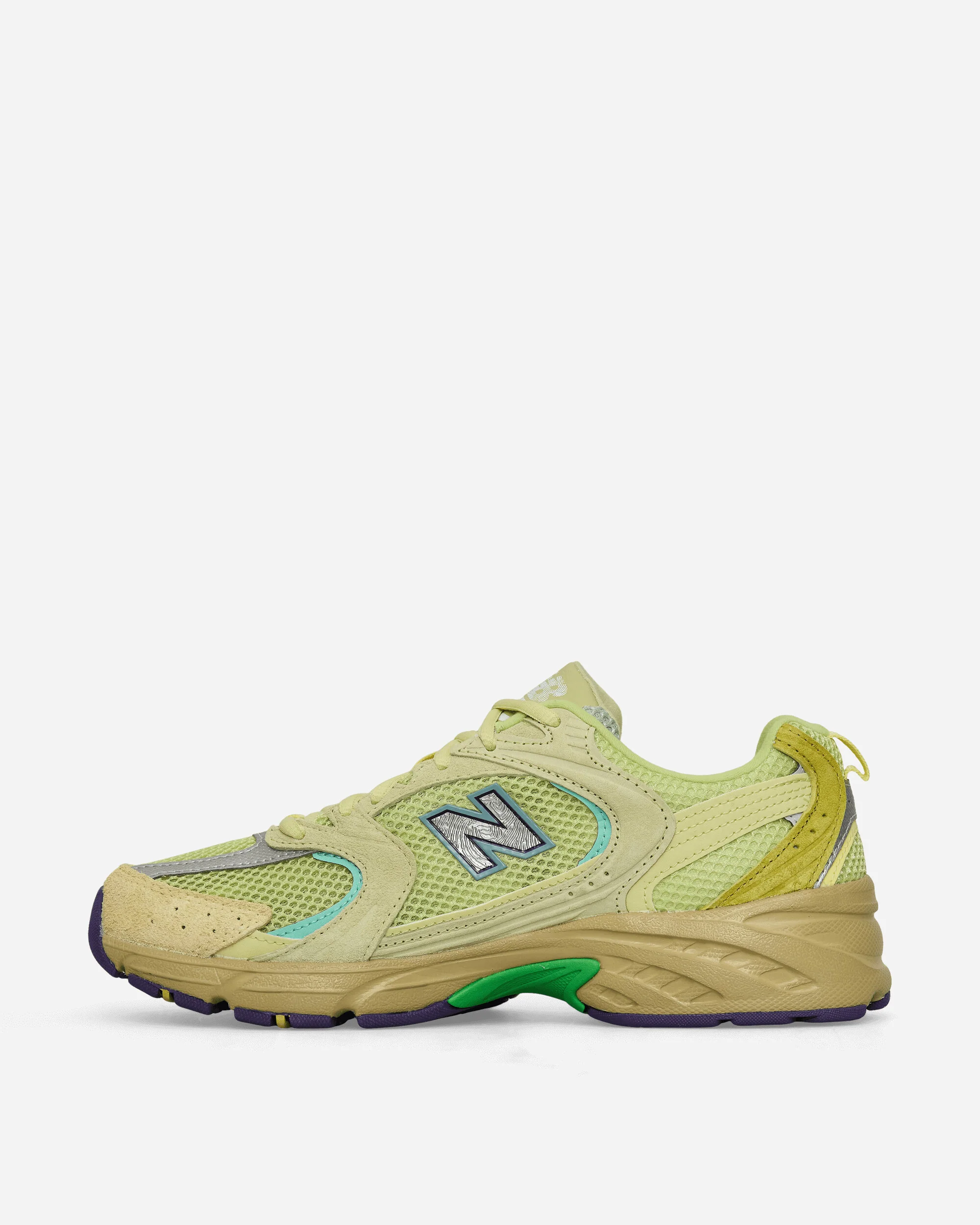 Salehe Brembury 530 Sneakers Dusty Yellow / Celery Green - Image 3