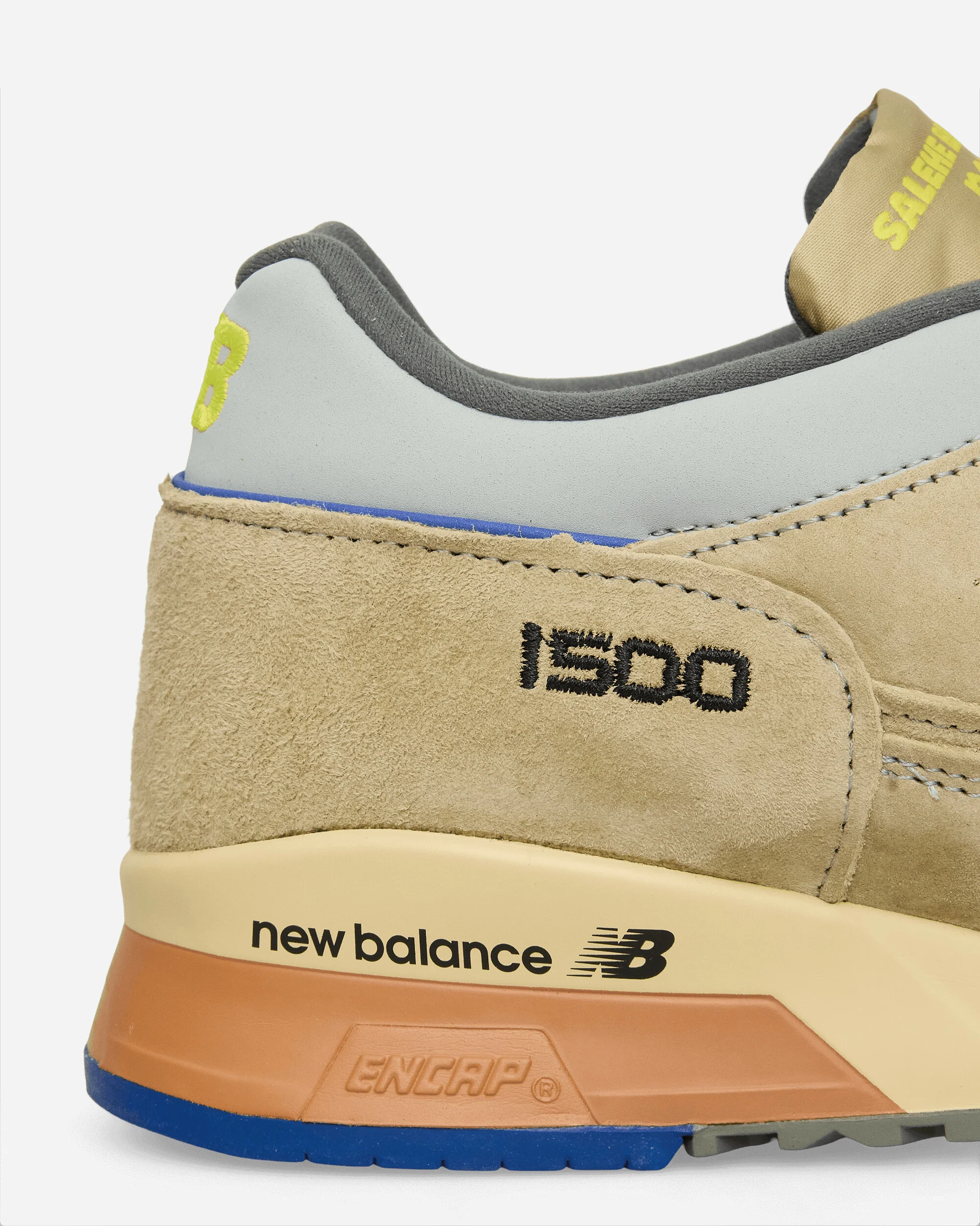 Salehe Bembury MADE in UK 1500 Sneakers Brown / Grey / Blue - Image 6